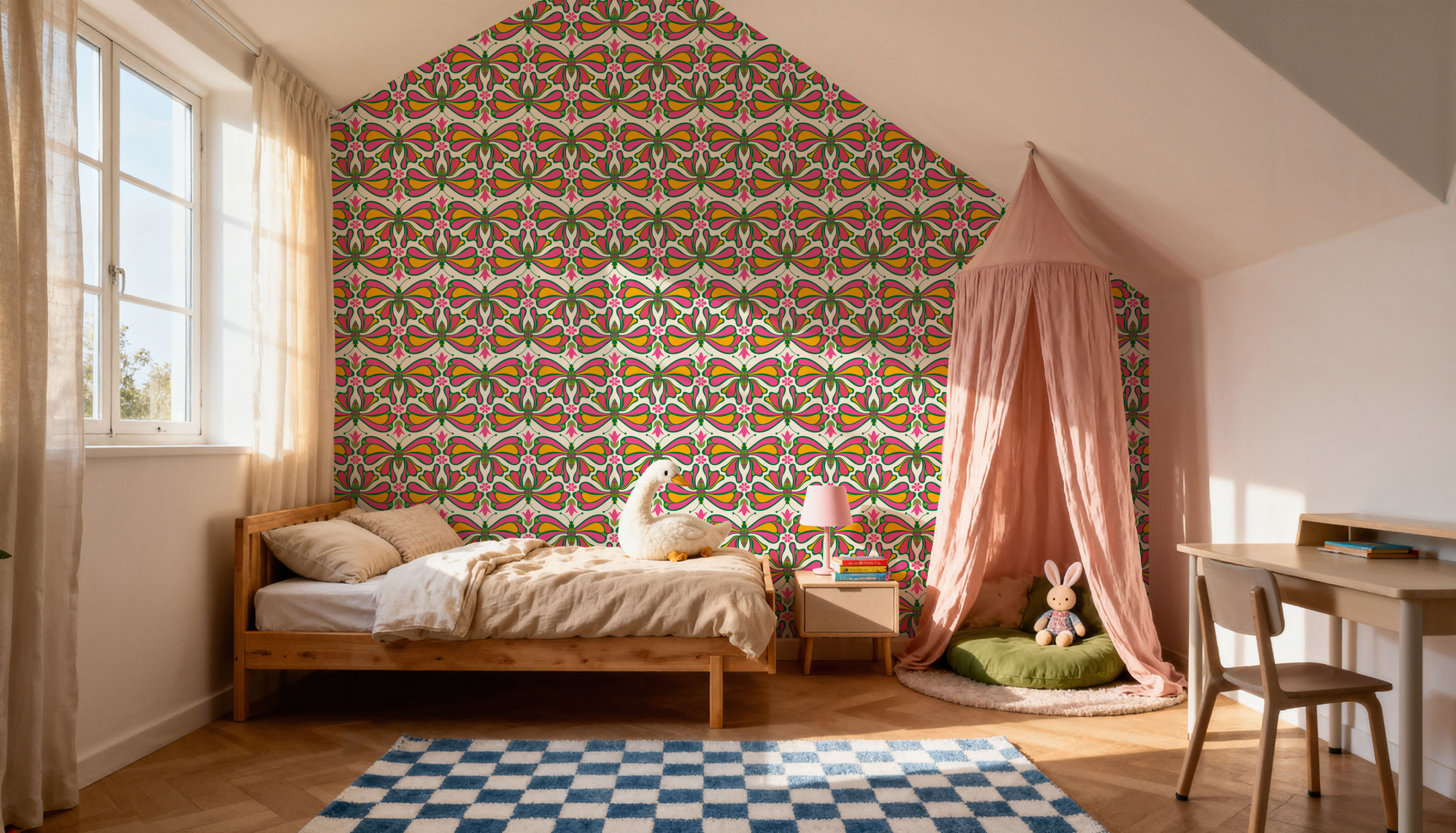 Retro Bold Butterflies