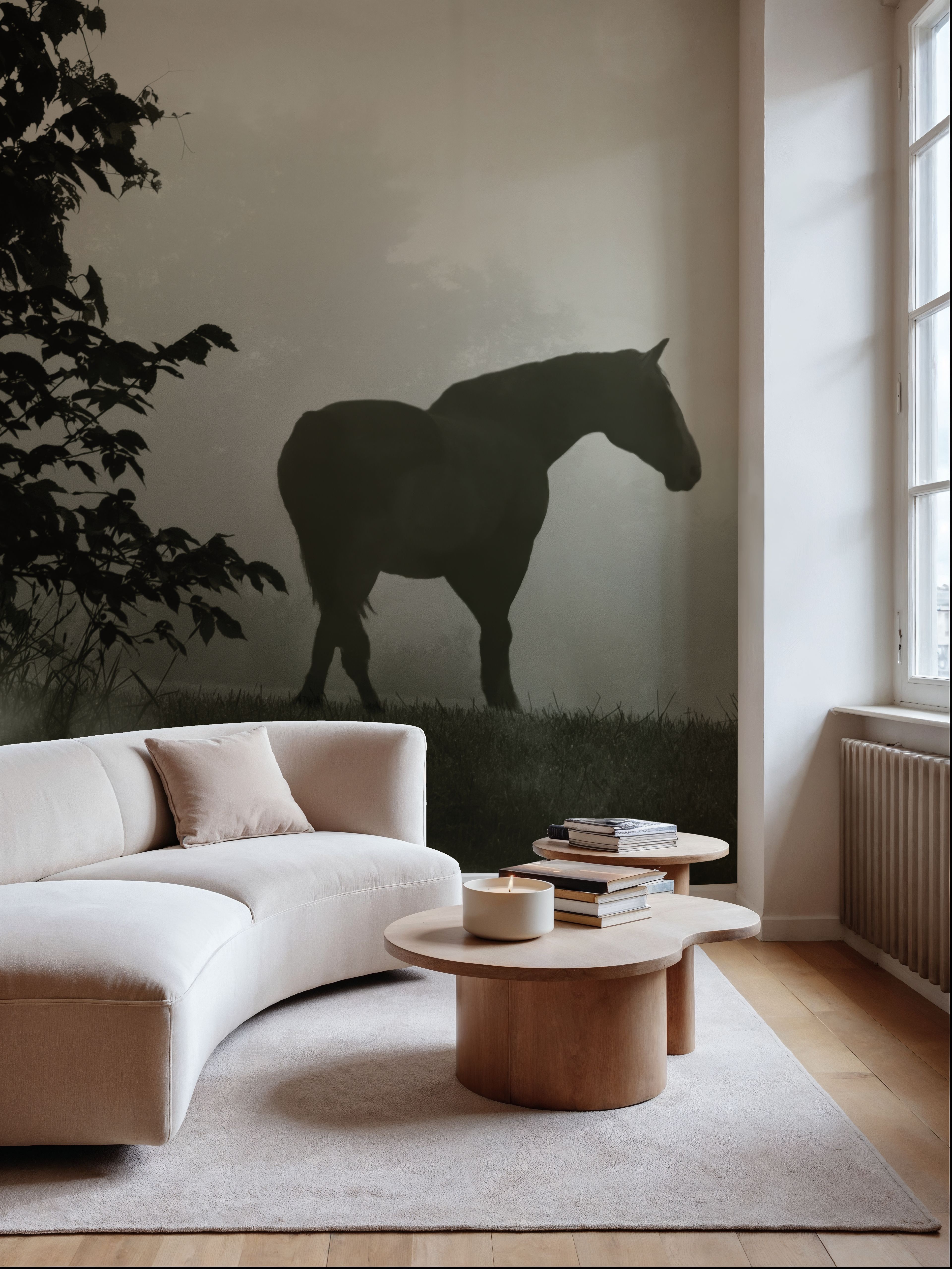 Morning Meadow Horses II