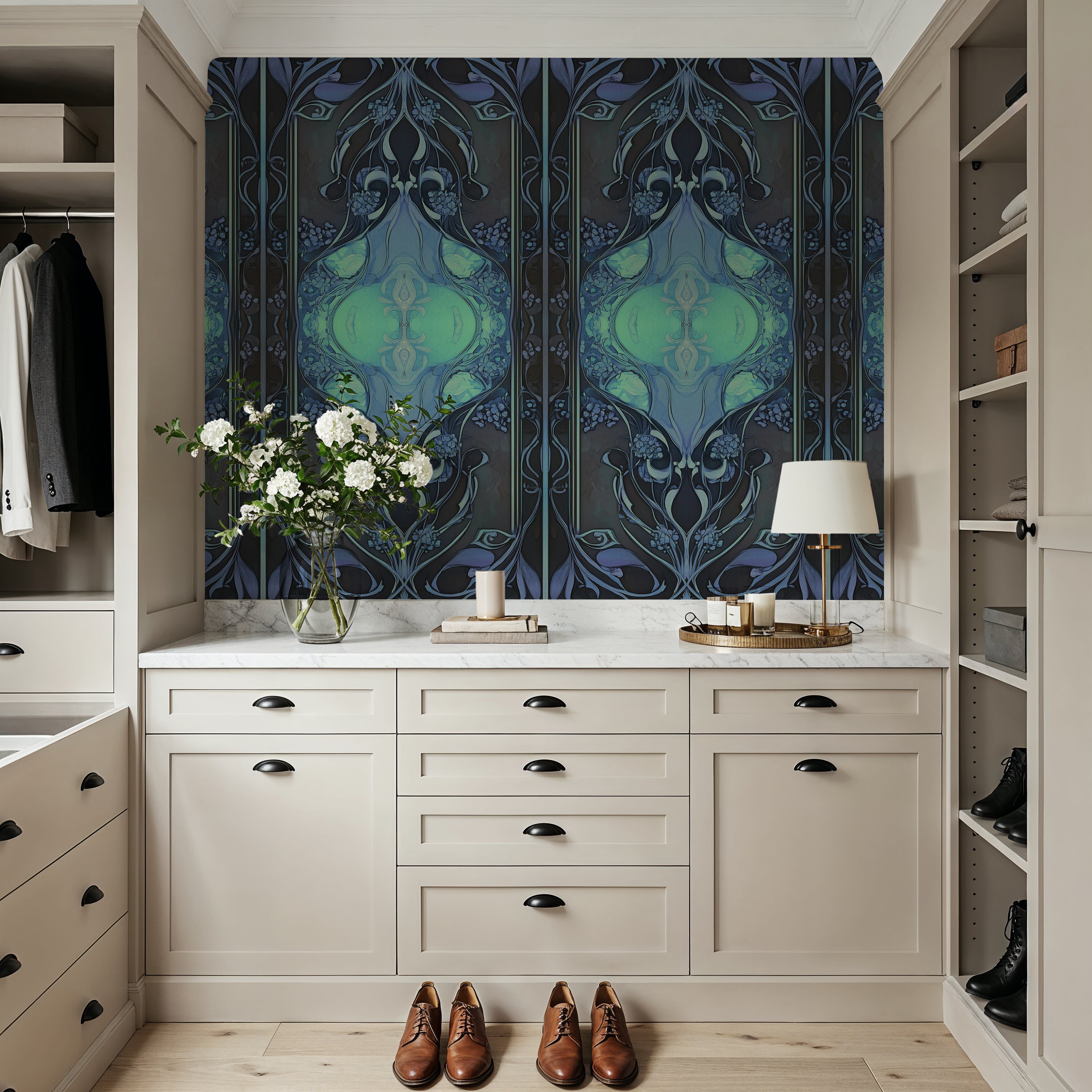 Art Noveau I Bluegreen