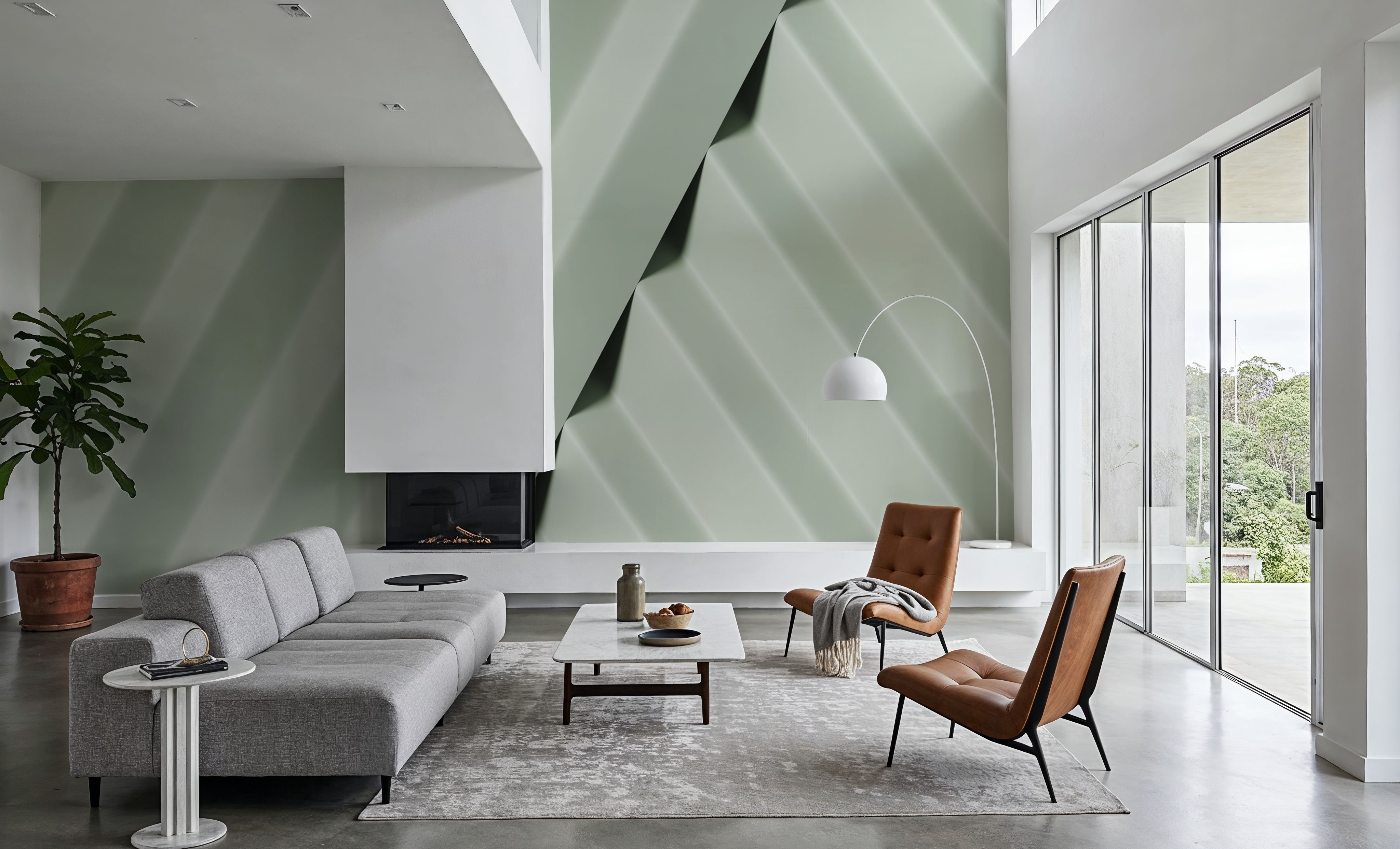 Pleated Mint