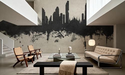 Bangkok Thailand Skyline Concrete