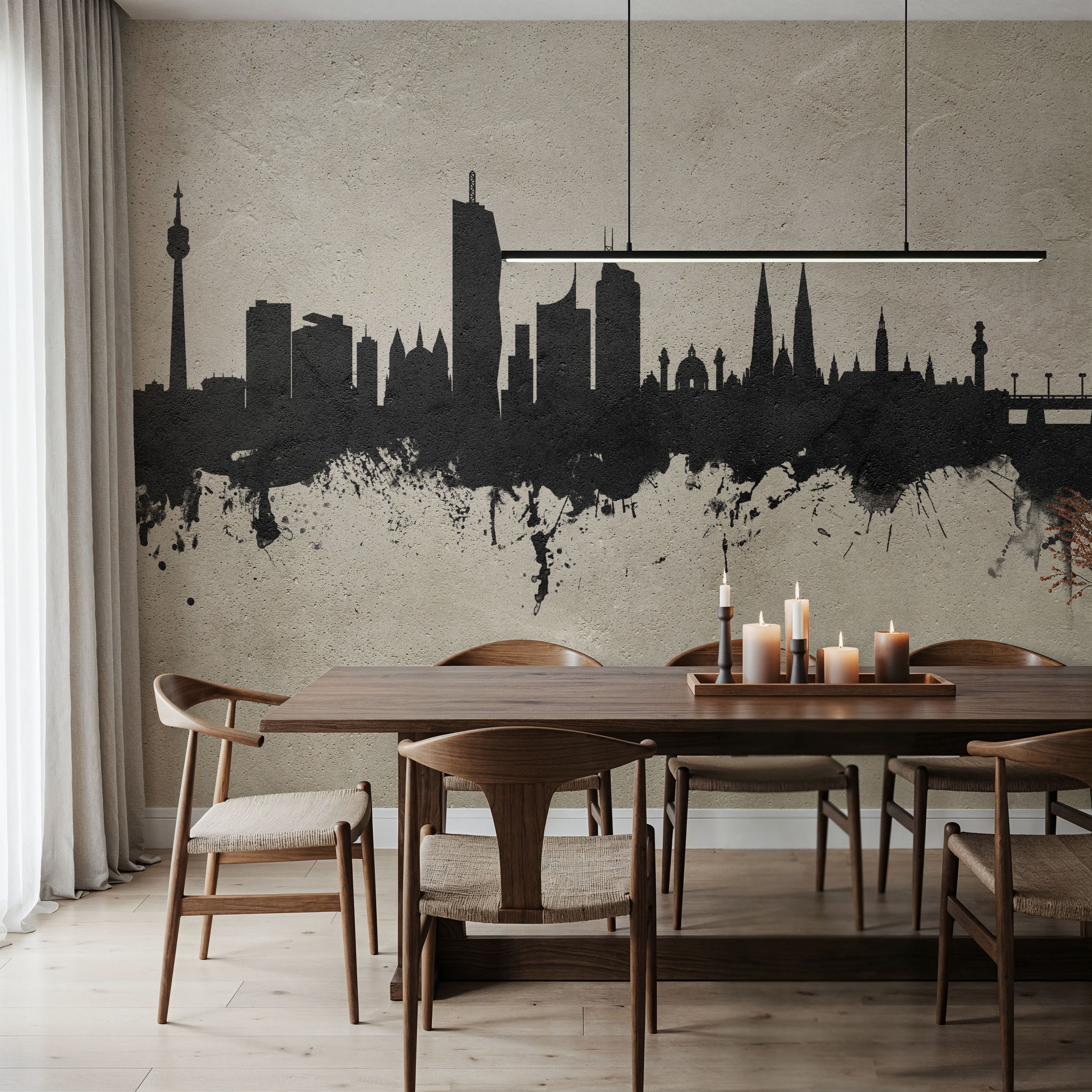 Vienna Austria Skyline Concrete