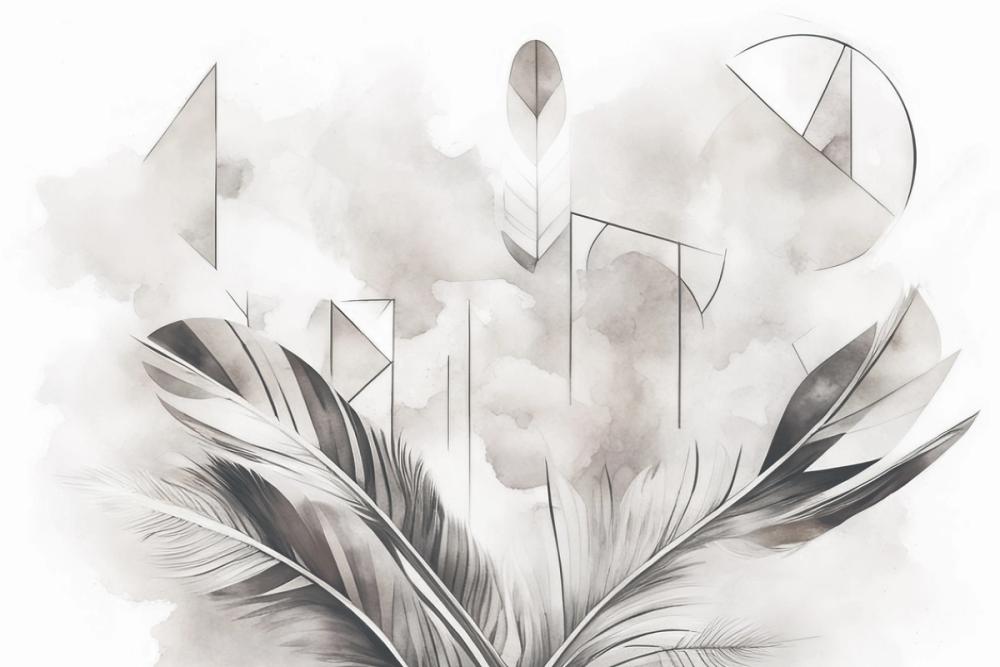 Feather Geometry Smoke