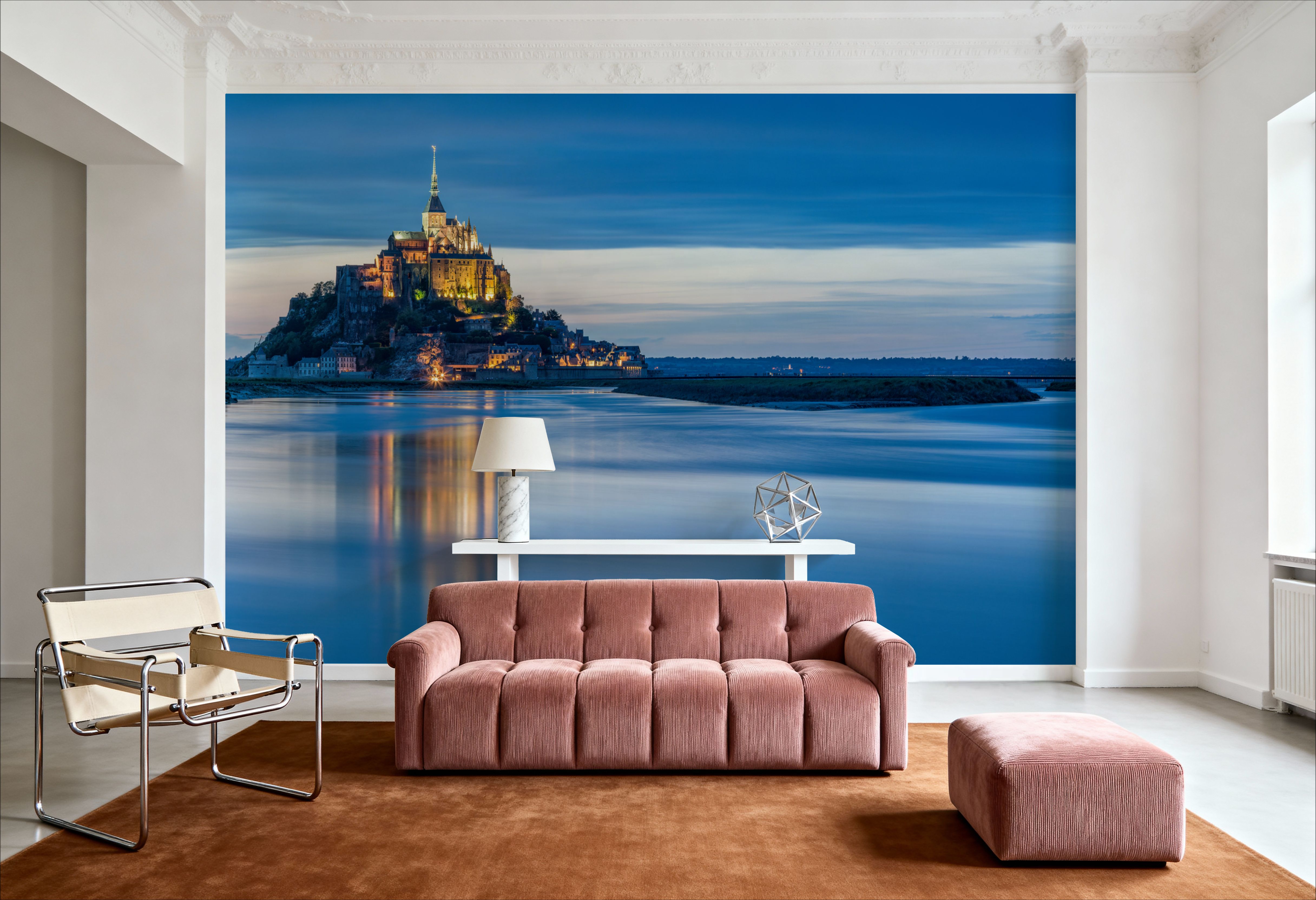Mont-Saint-Michel at Dusk