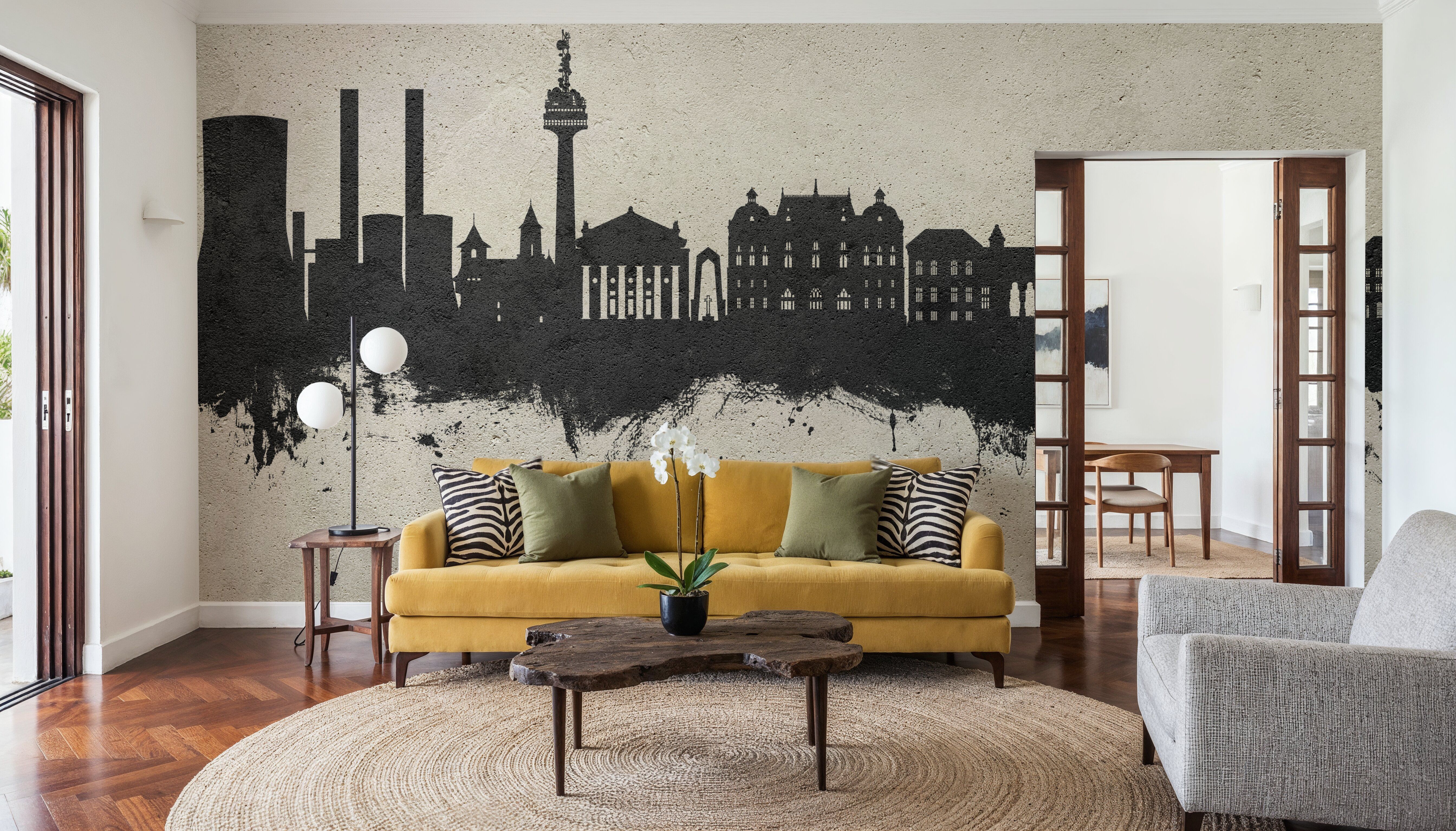 Galaţi Romania Skyline Concrete