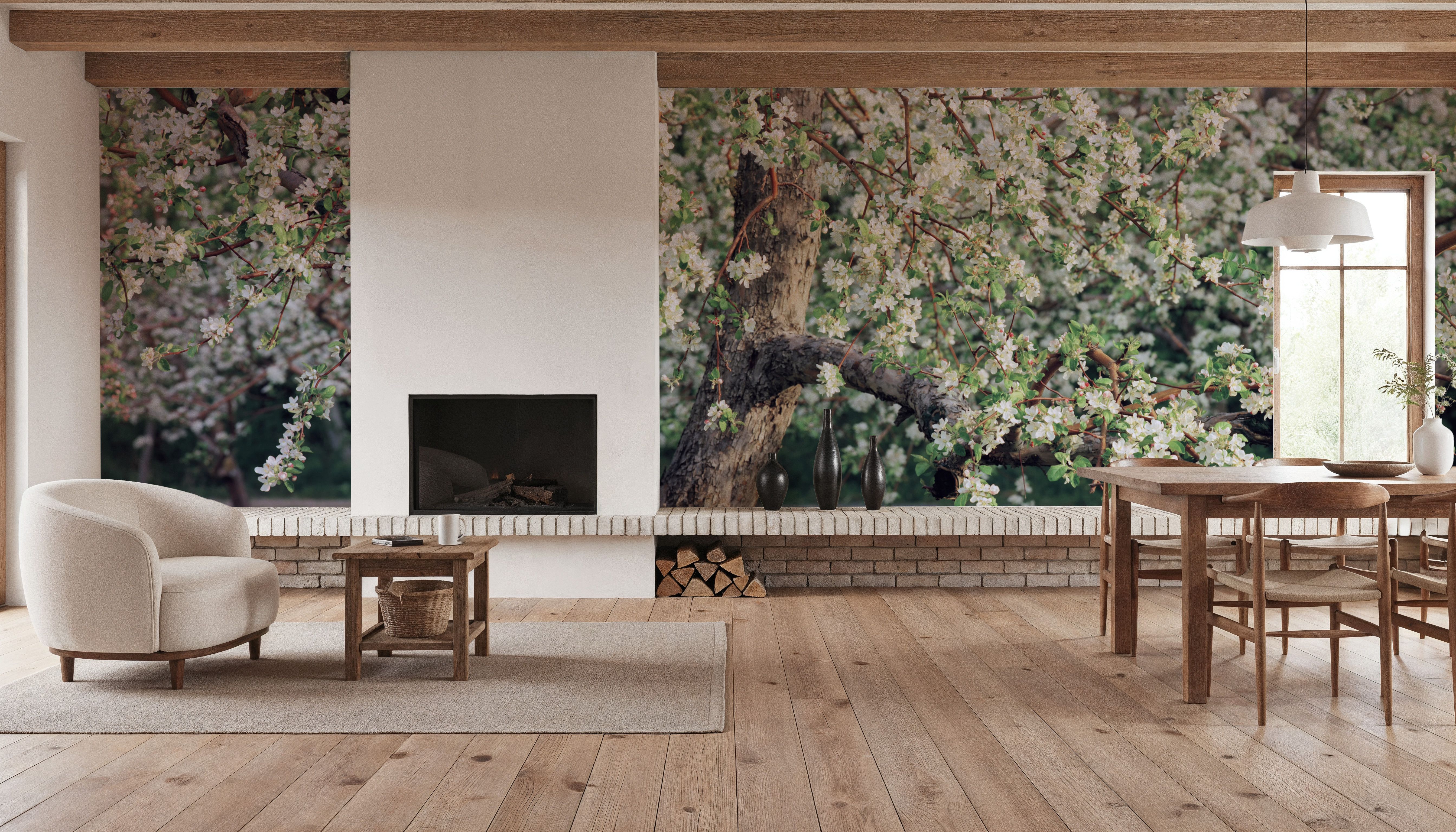 Blossom Cascade, Wallpaper