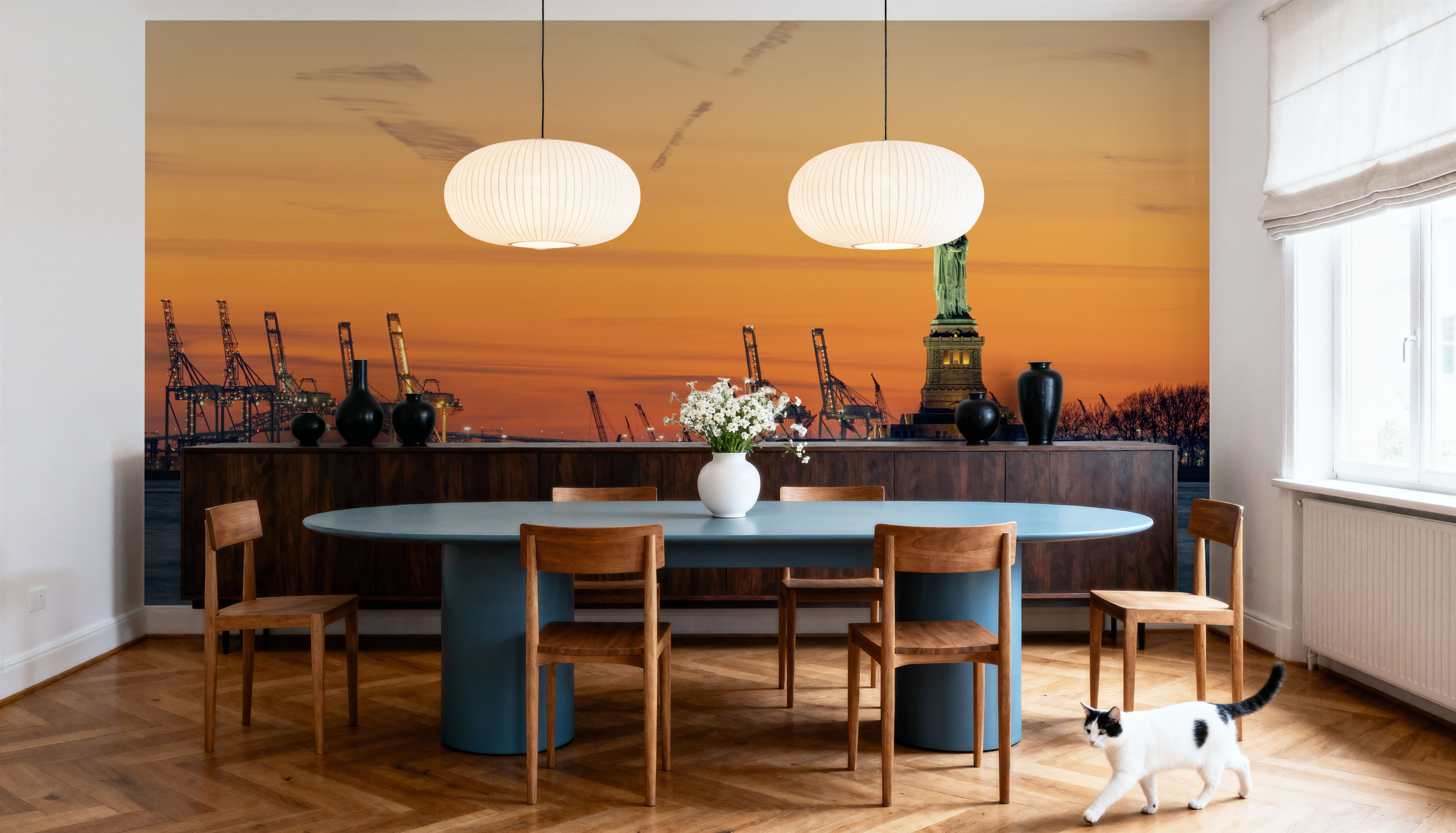 Statue of Liberty at Dusk, Papier peint