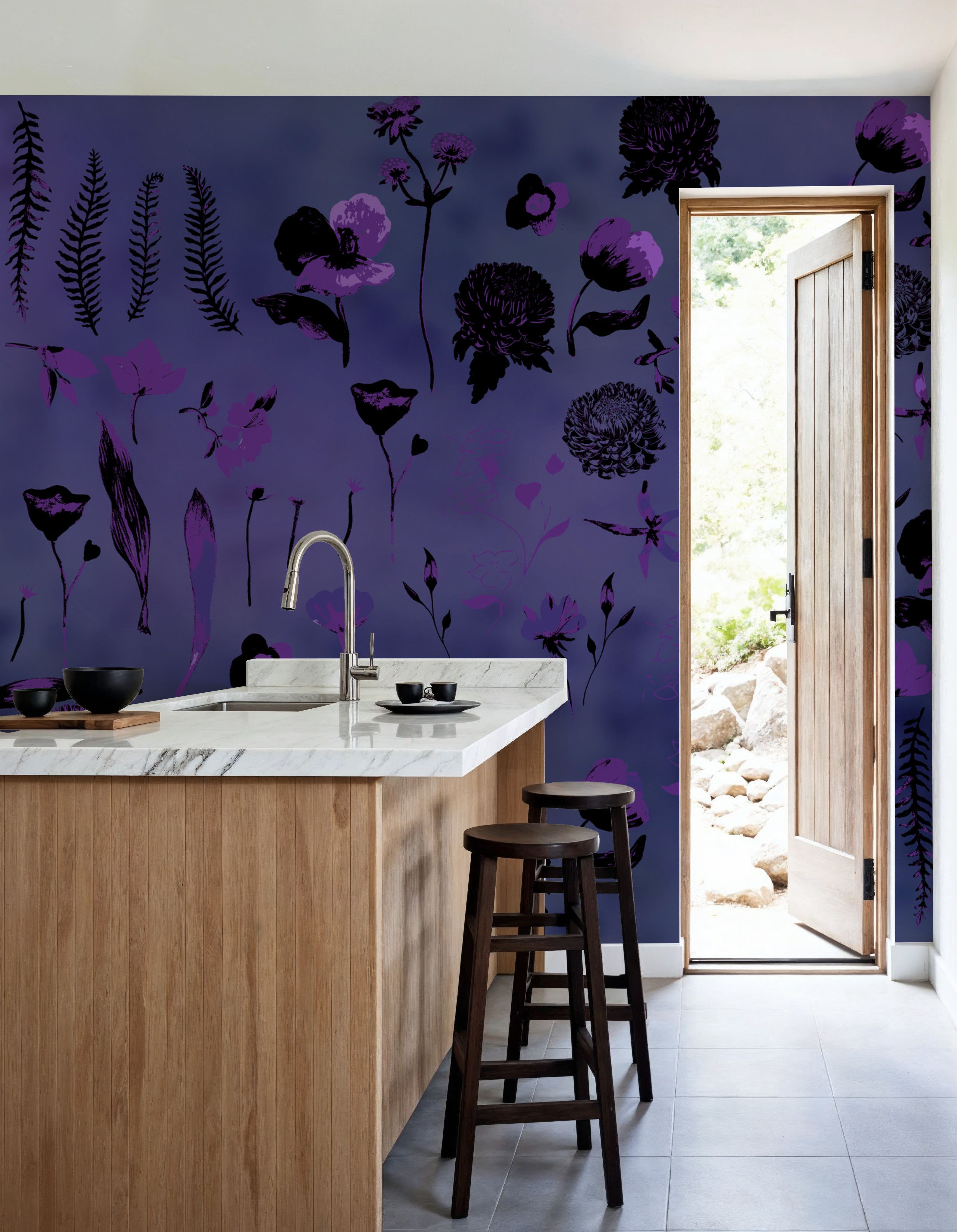 Floral Dream, Purple