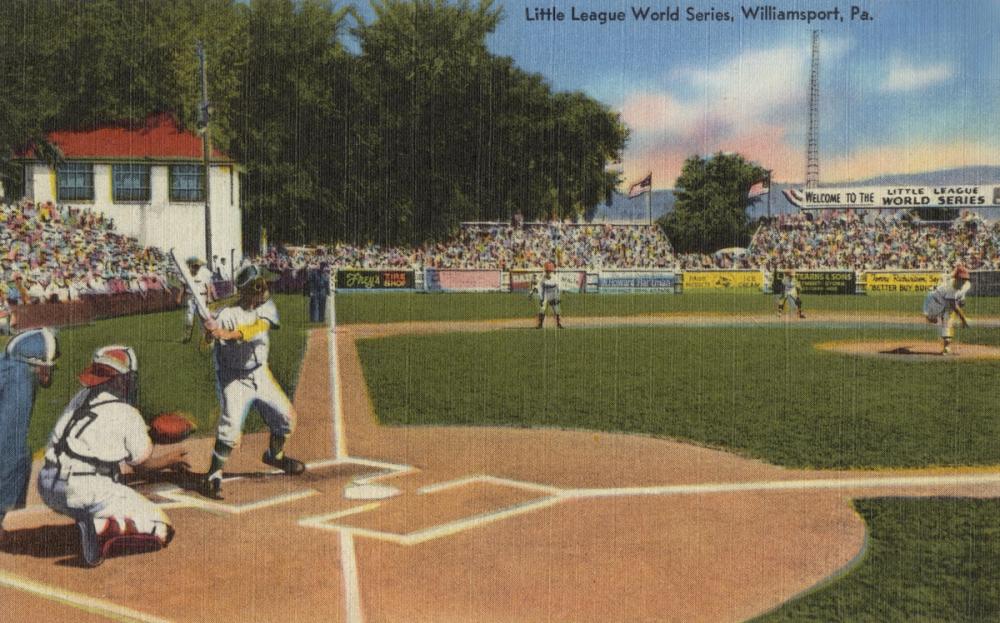 Greetings from Little League - Screenprint Postcard