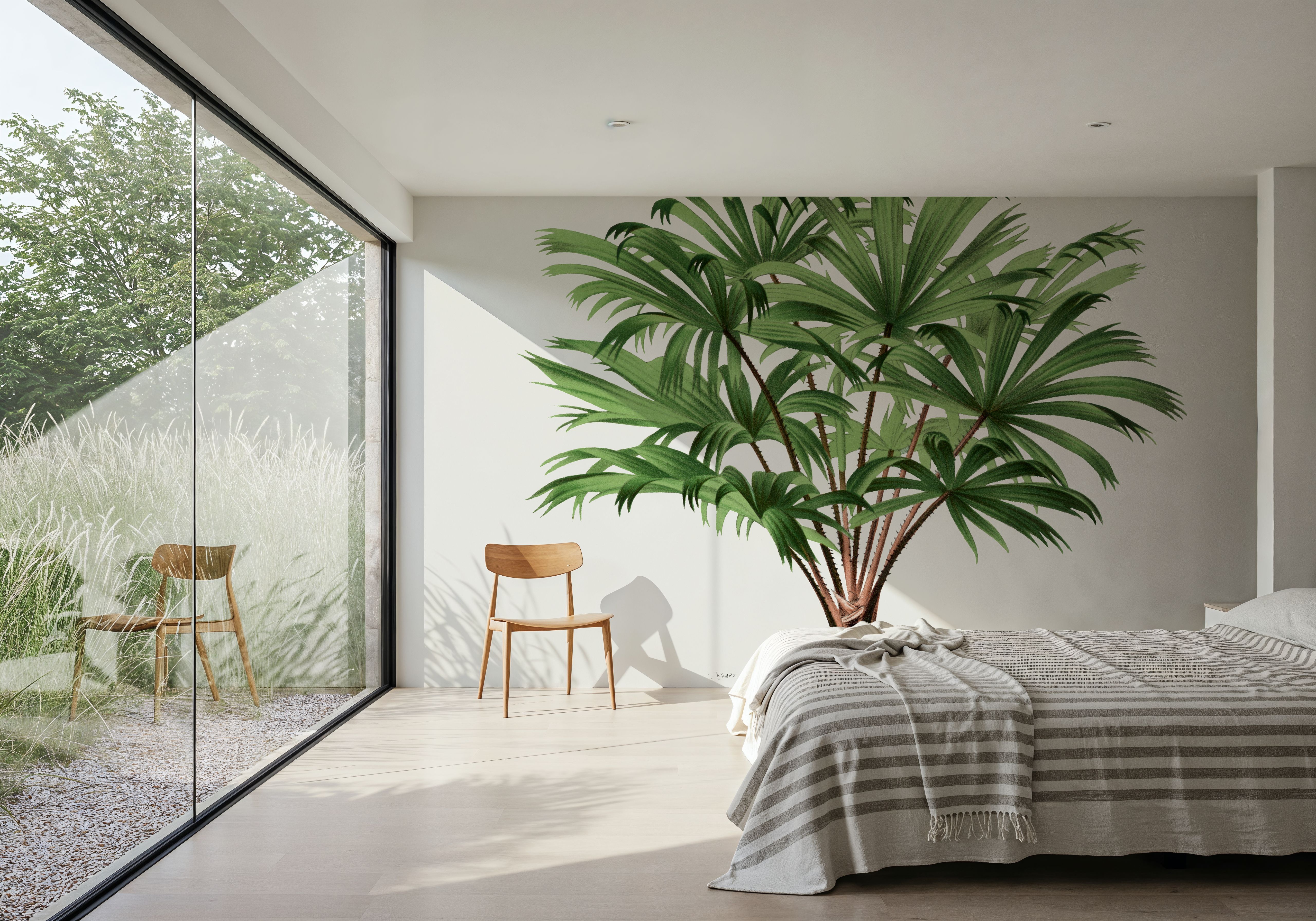 Vintage Palm Tree III