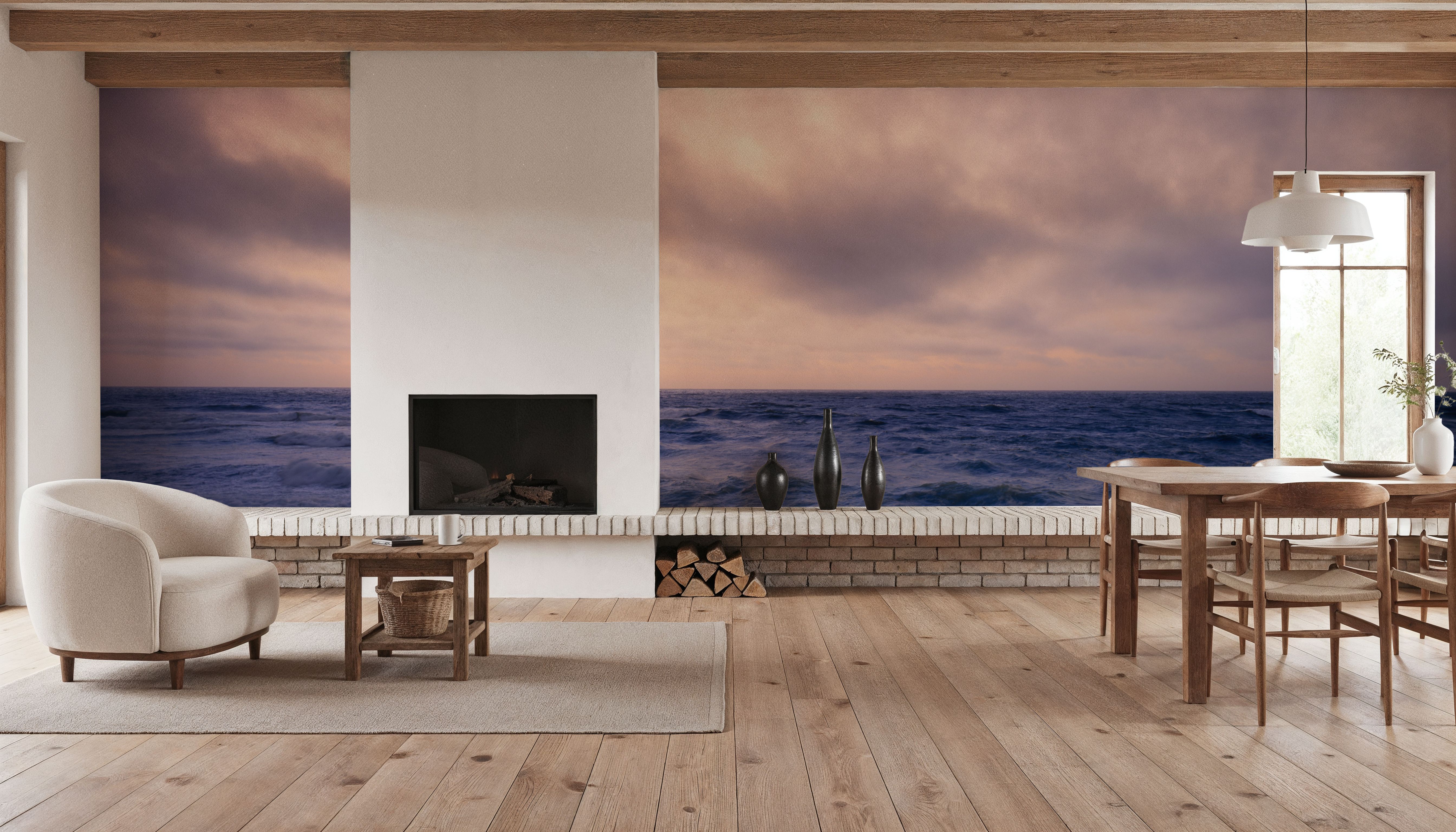 Lavender Horizon, Papier peint