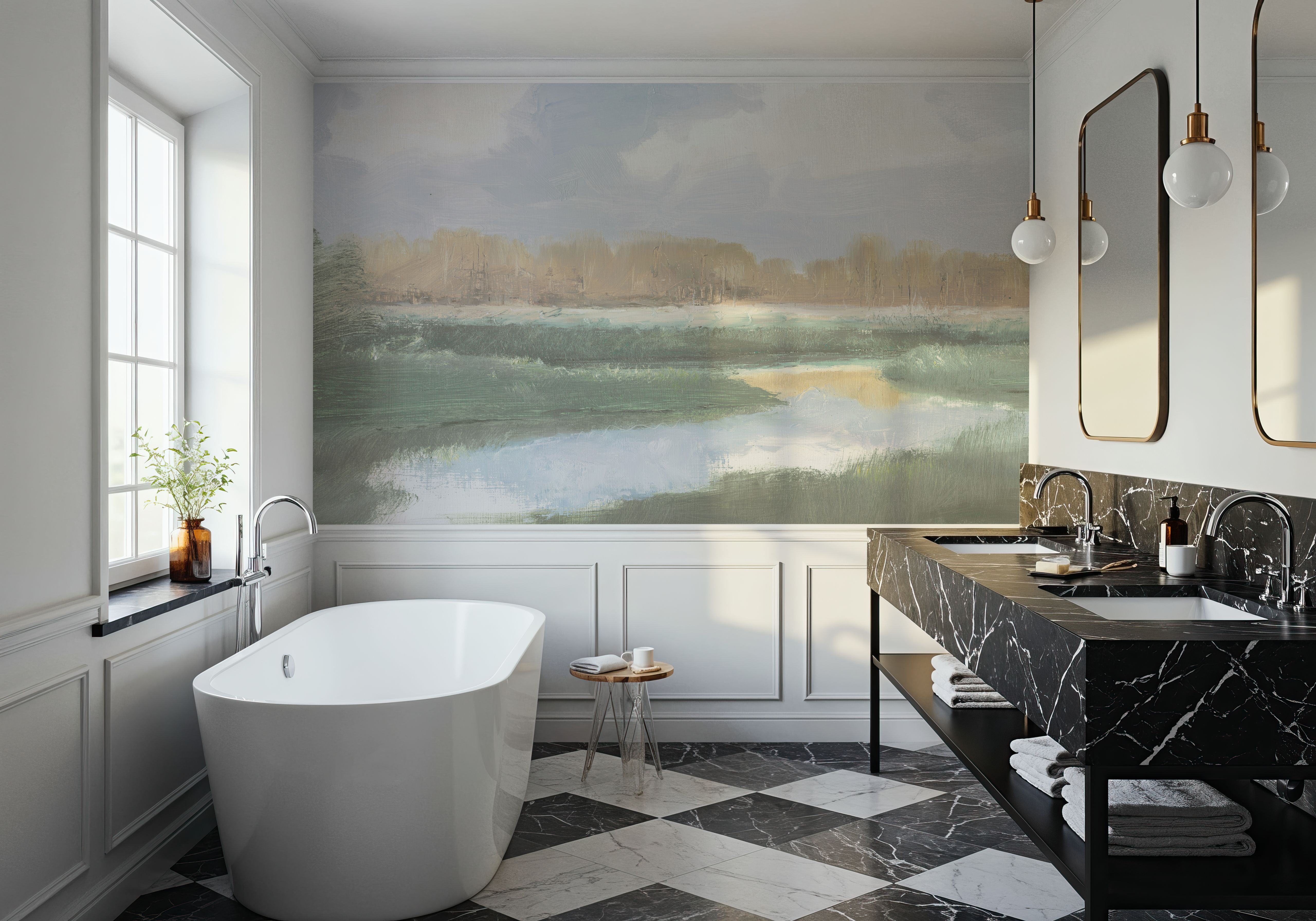 Peaceful Stream Sage