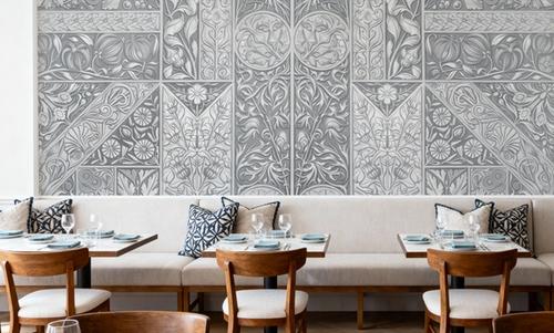Flower Collection, Gray