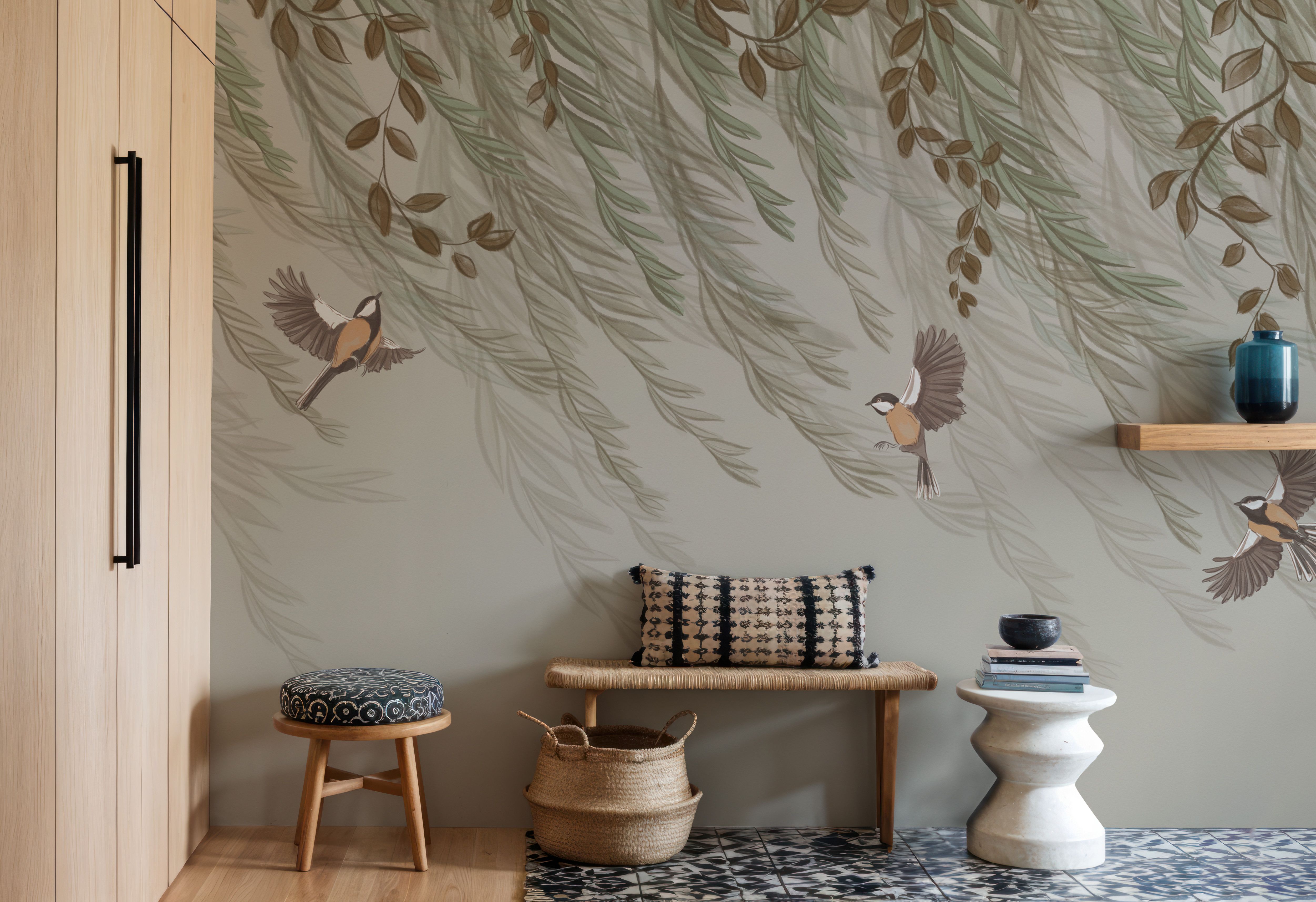 Willow & Birds, Sand