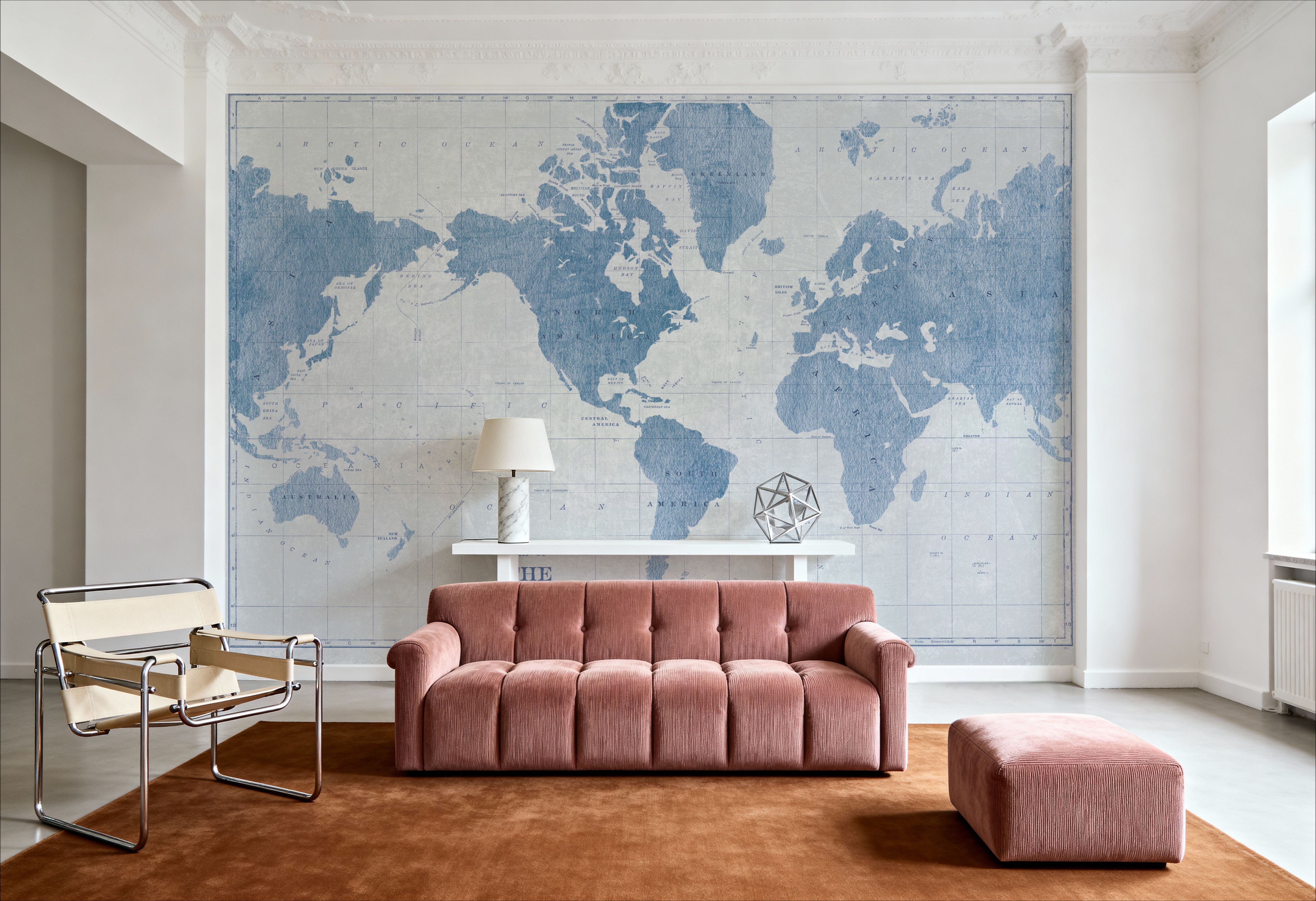 Blueprint World Map