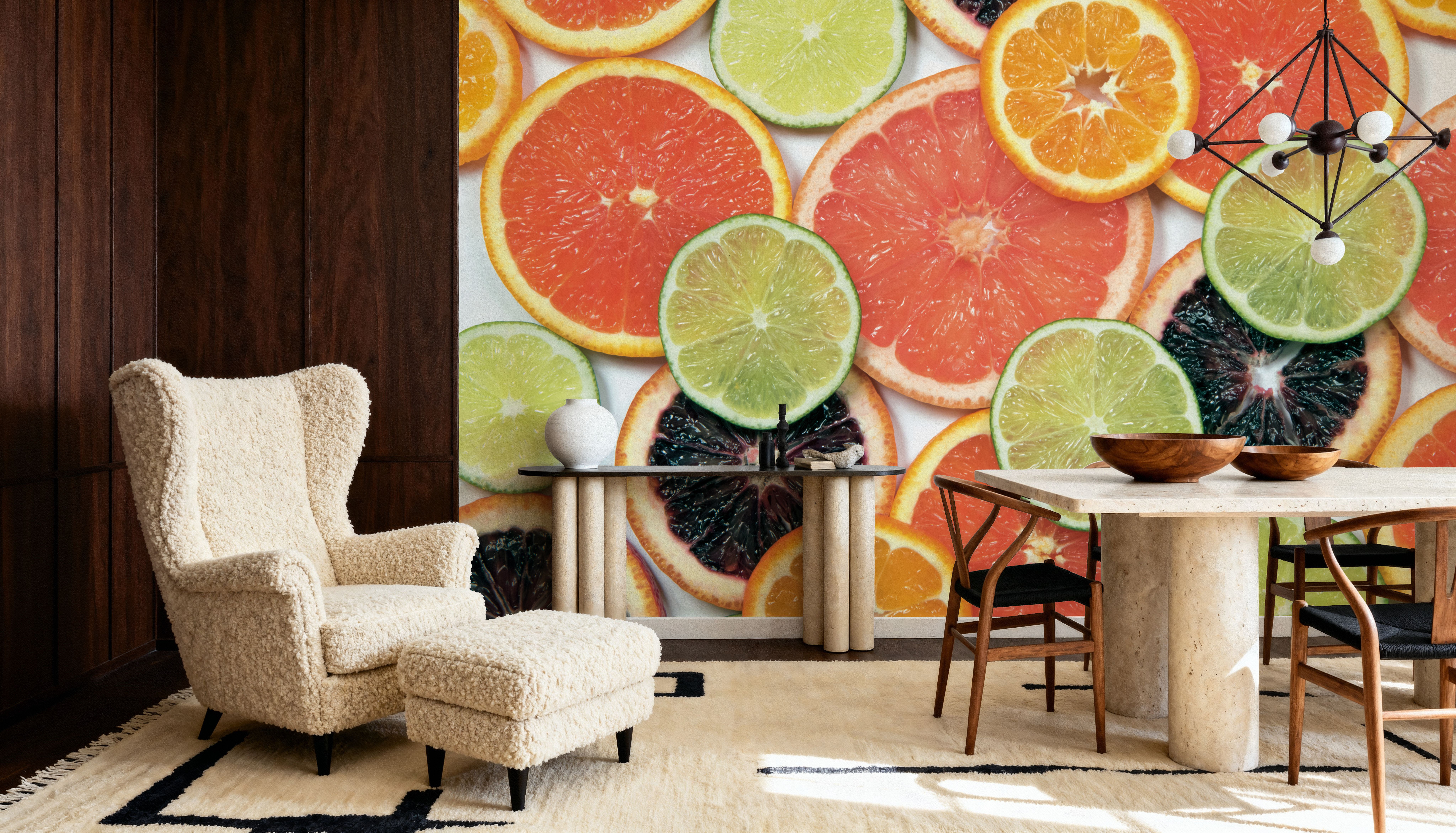 Sunny Citrus IV, Wallpaper