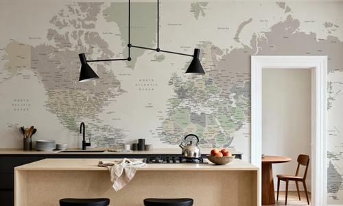 World Map Cities - Anouk