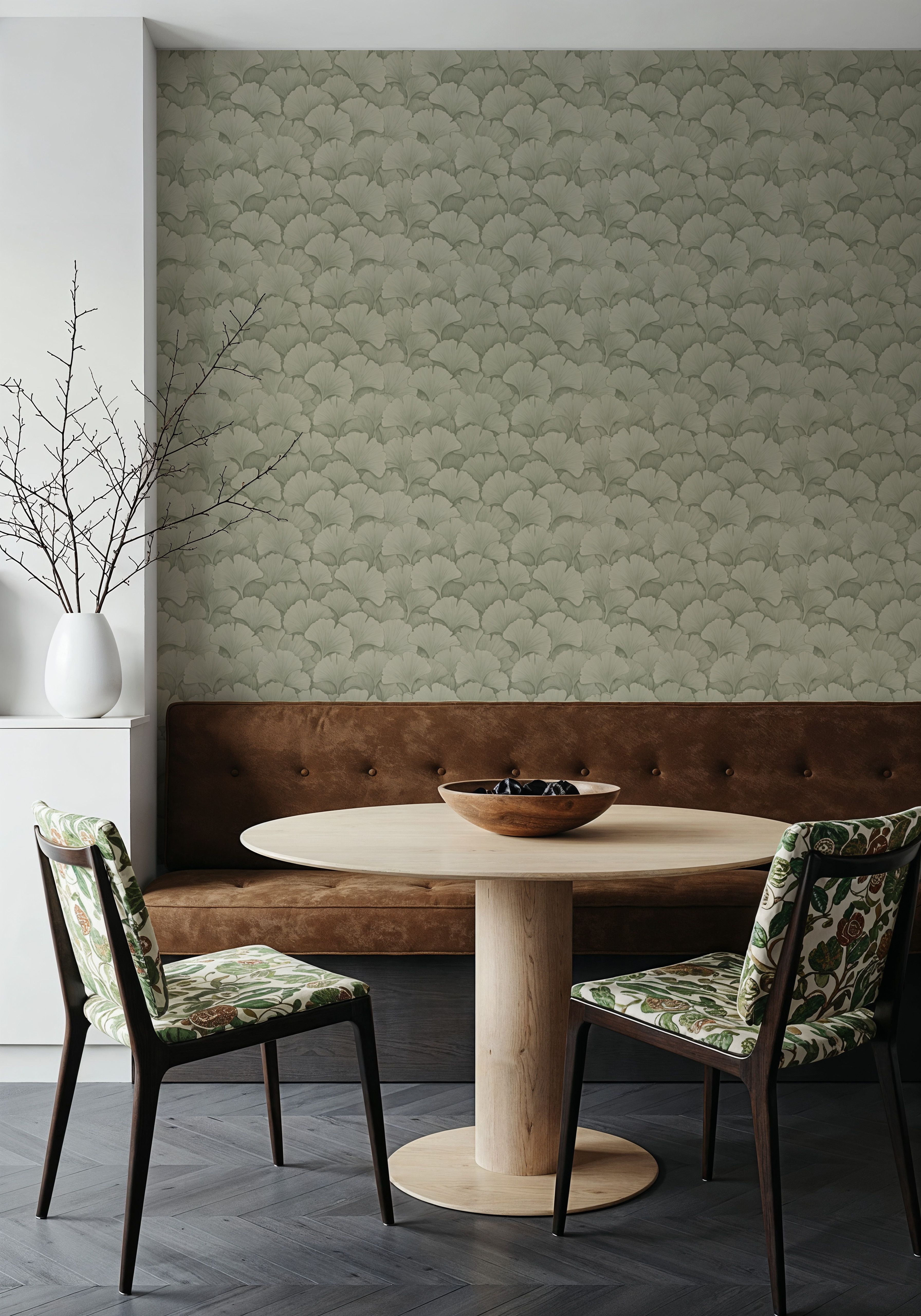 Ginkgo Folia, Olive Haze, Tapetti