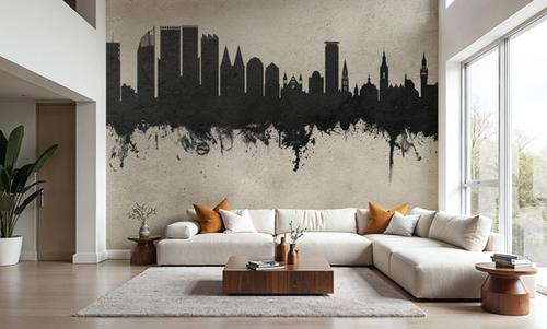 The Hauge Netherlands Skyline Concrete