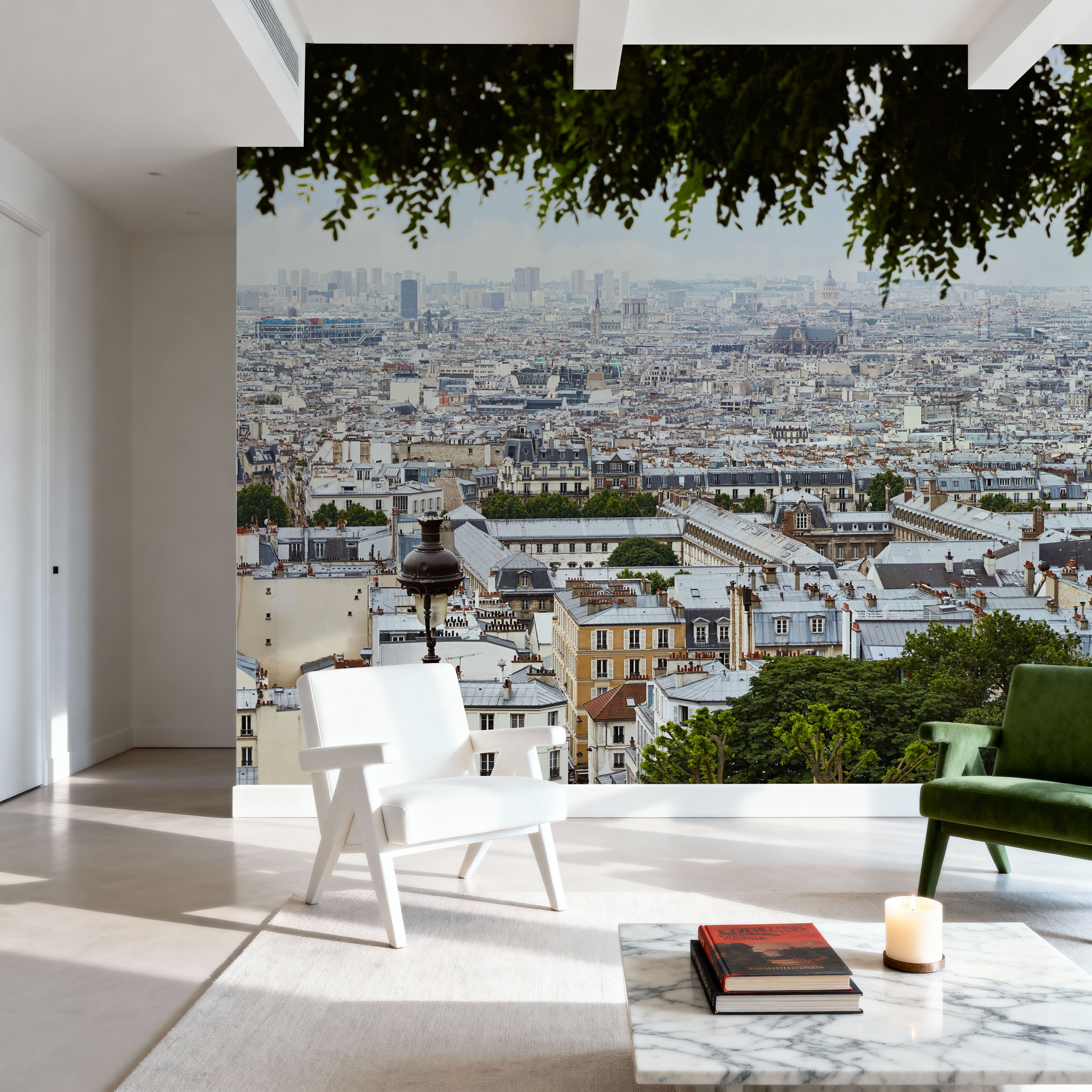 Paris Skyline From Montmartre