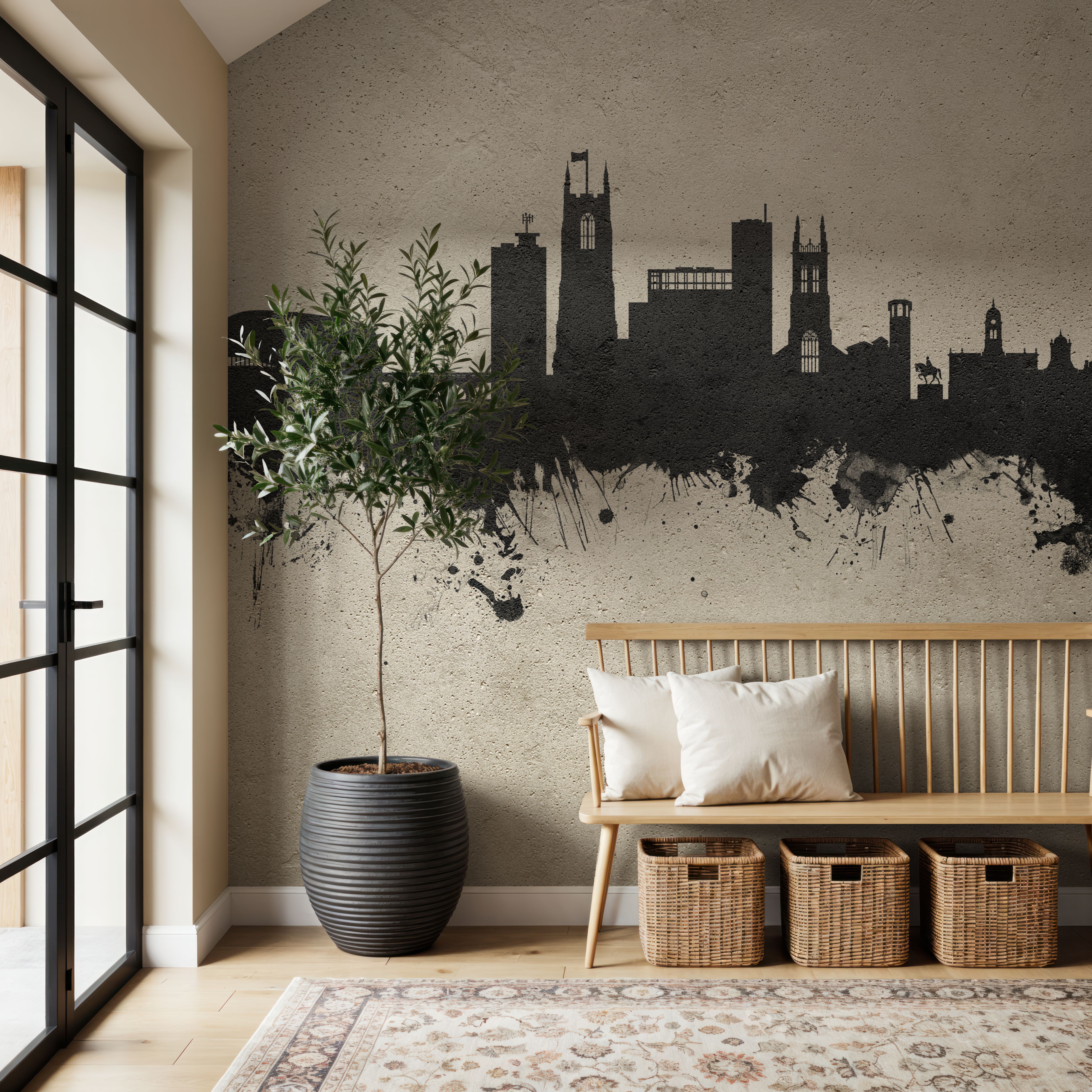 Derby England Skyline Concrete