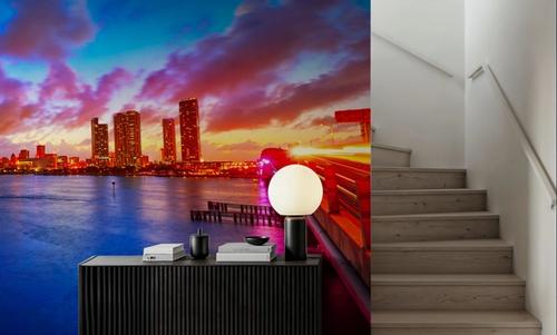 Miami Downtown Sunset