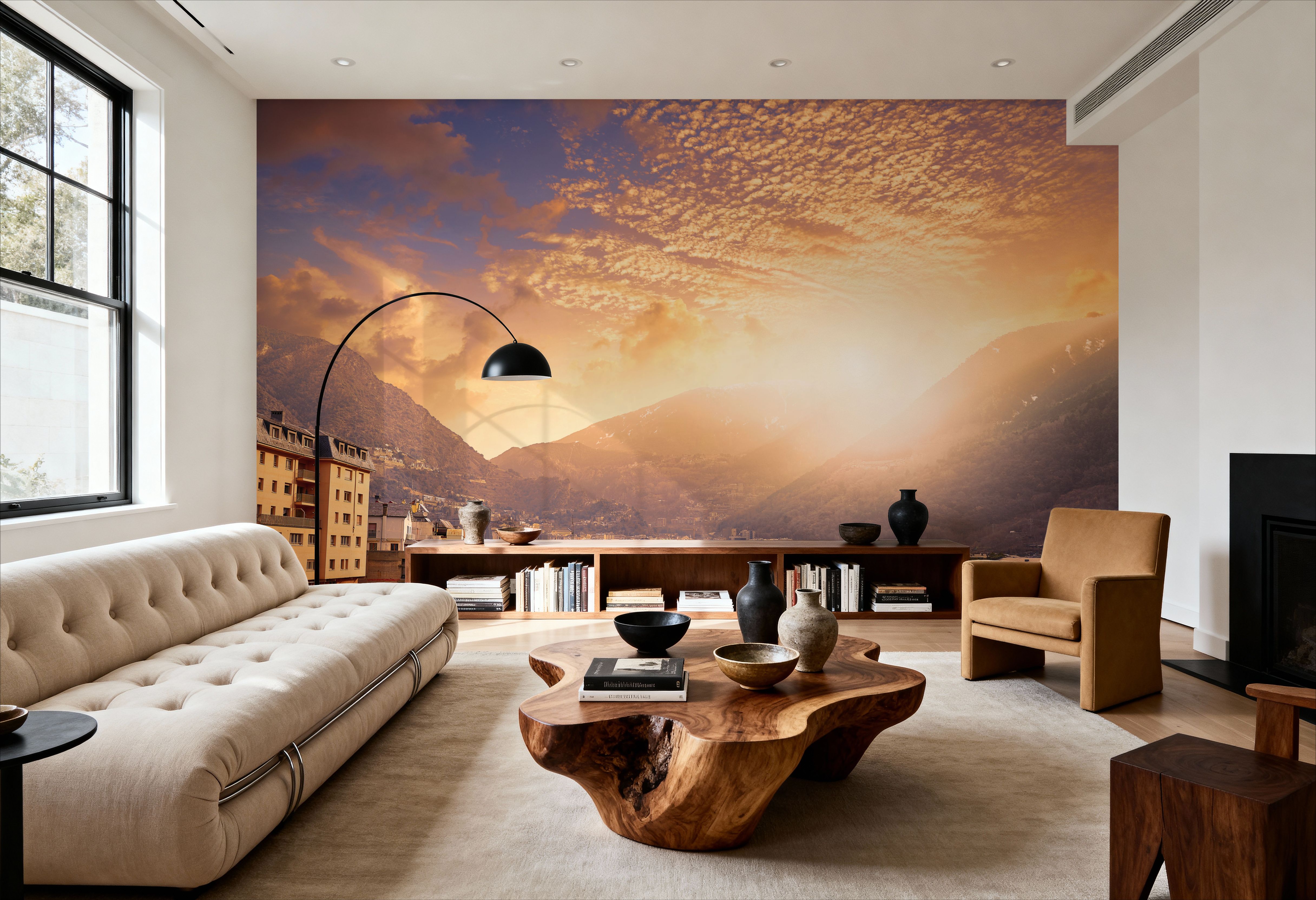 Mountain Twilight Village