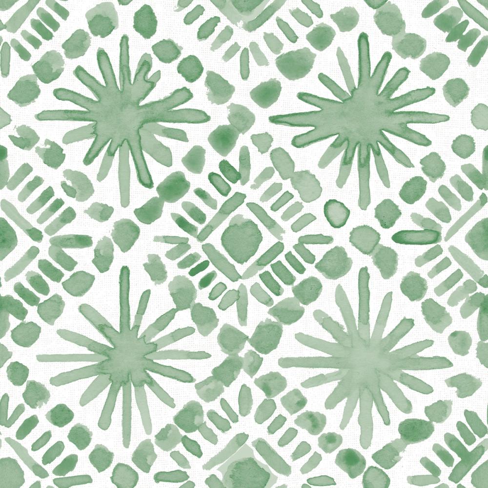 Paradise Splash Dark Green