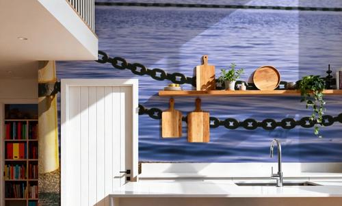 Urban Waterfront Serenity