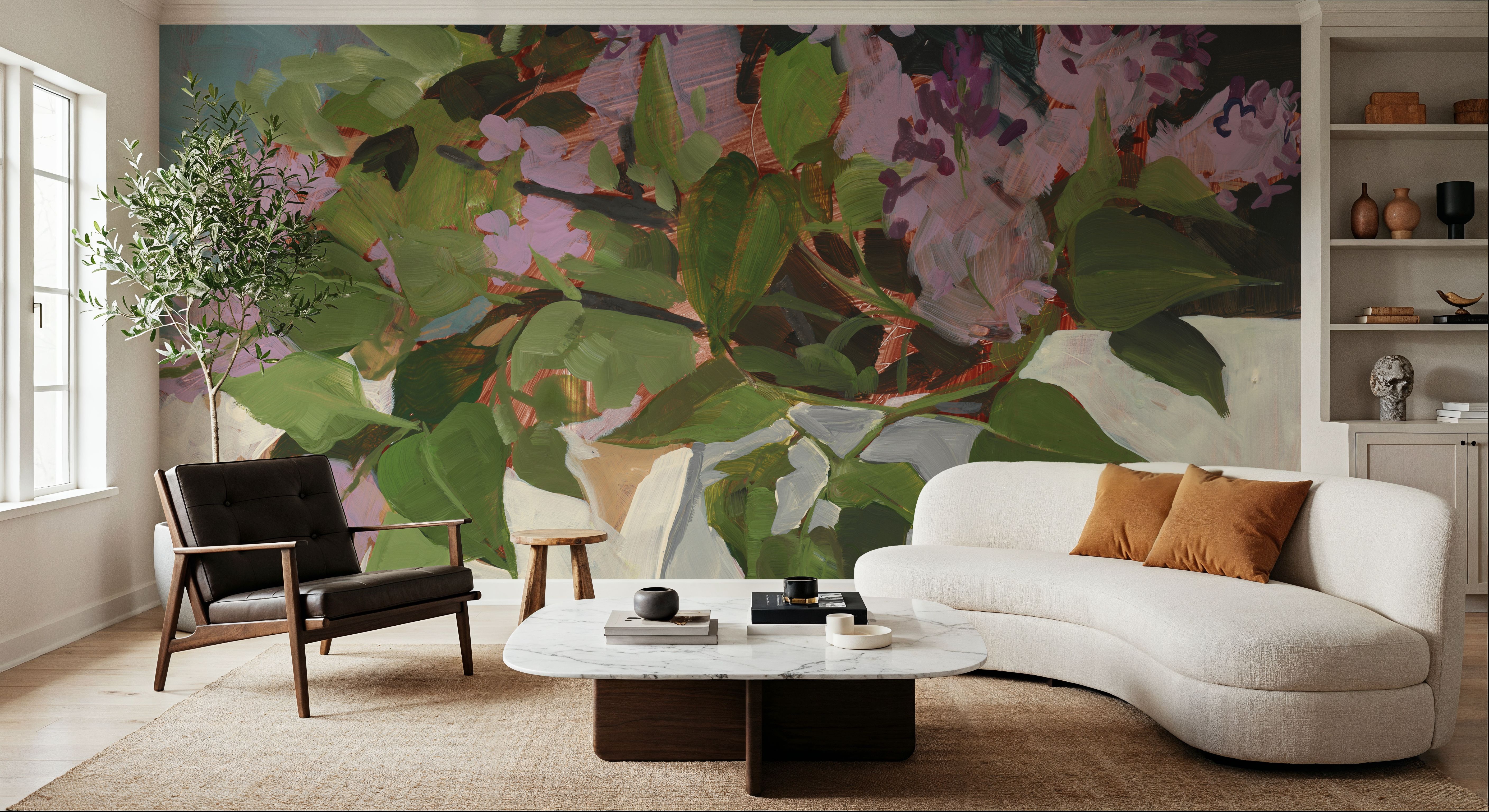 June Lilacs, Wallpaper