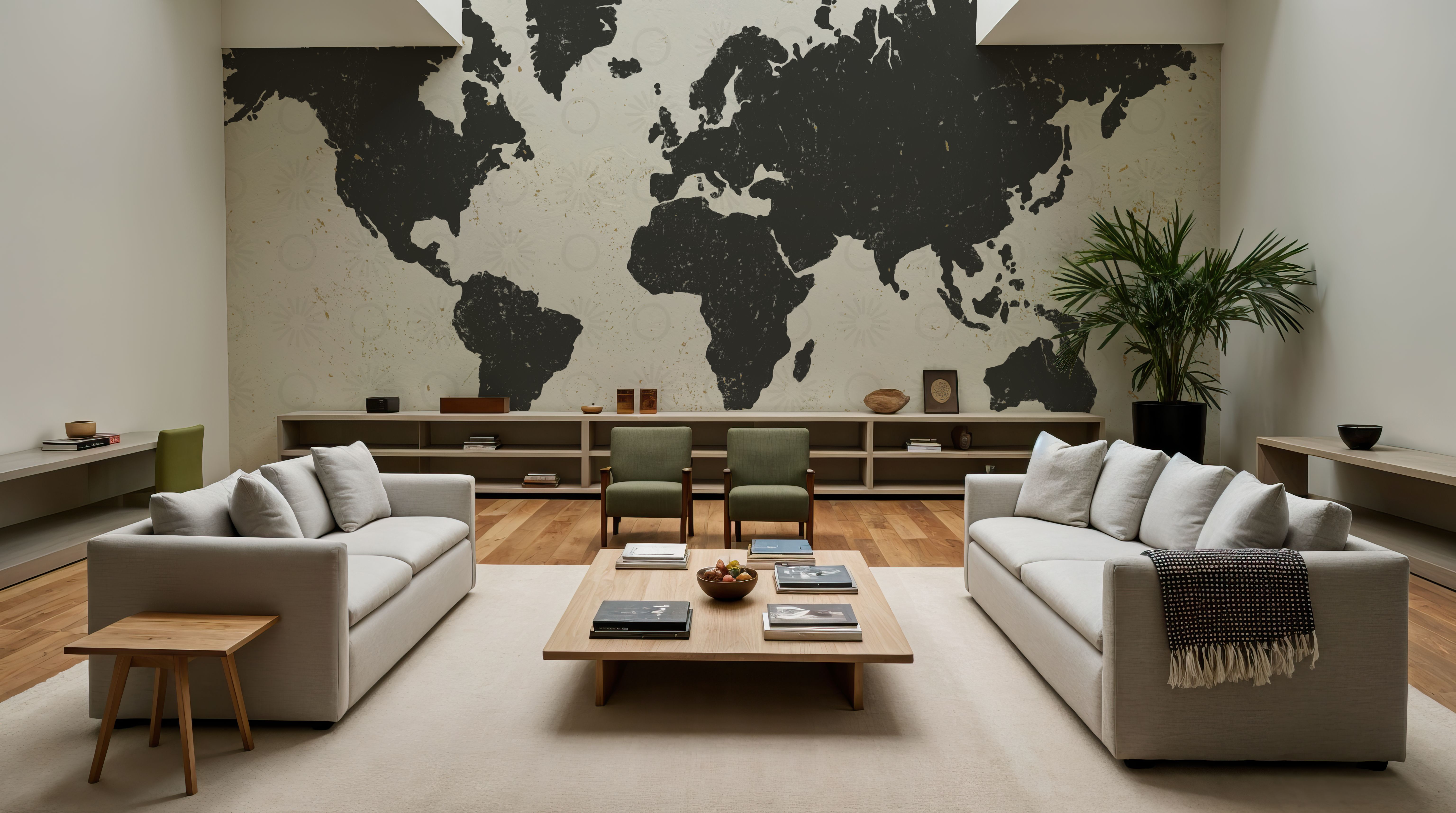 Kami Map I, Wallpaper