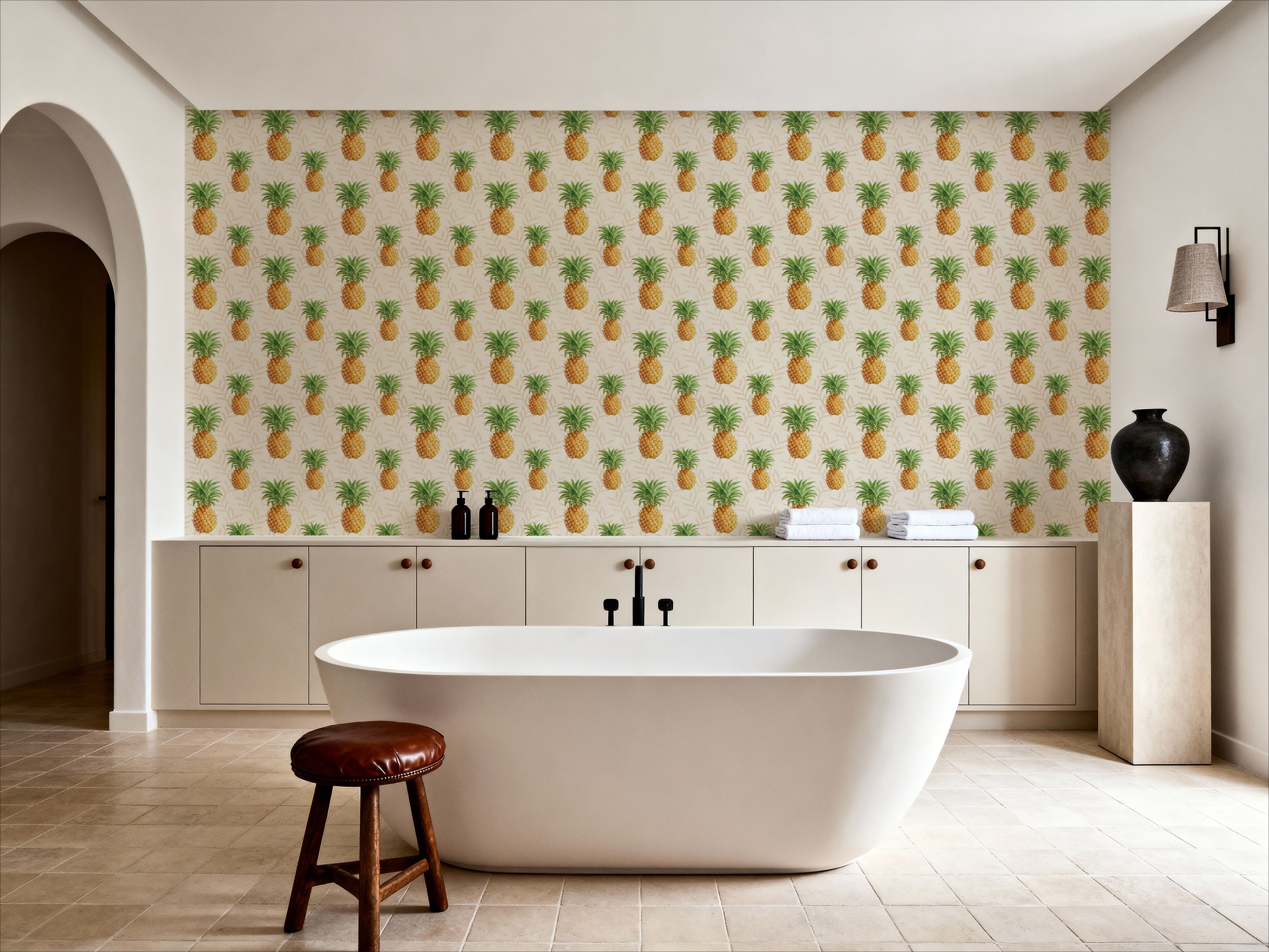 Pineapple Paradise White