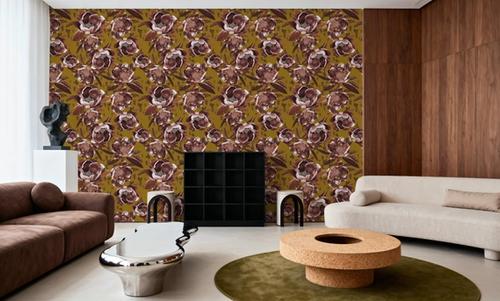 Pop Peonies, Rust & Mustard