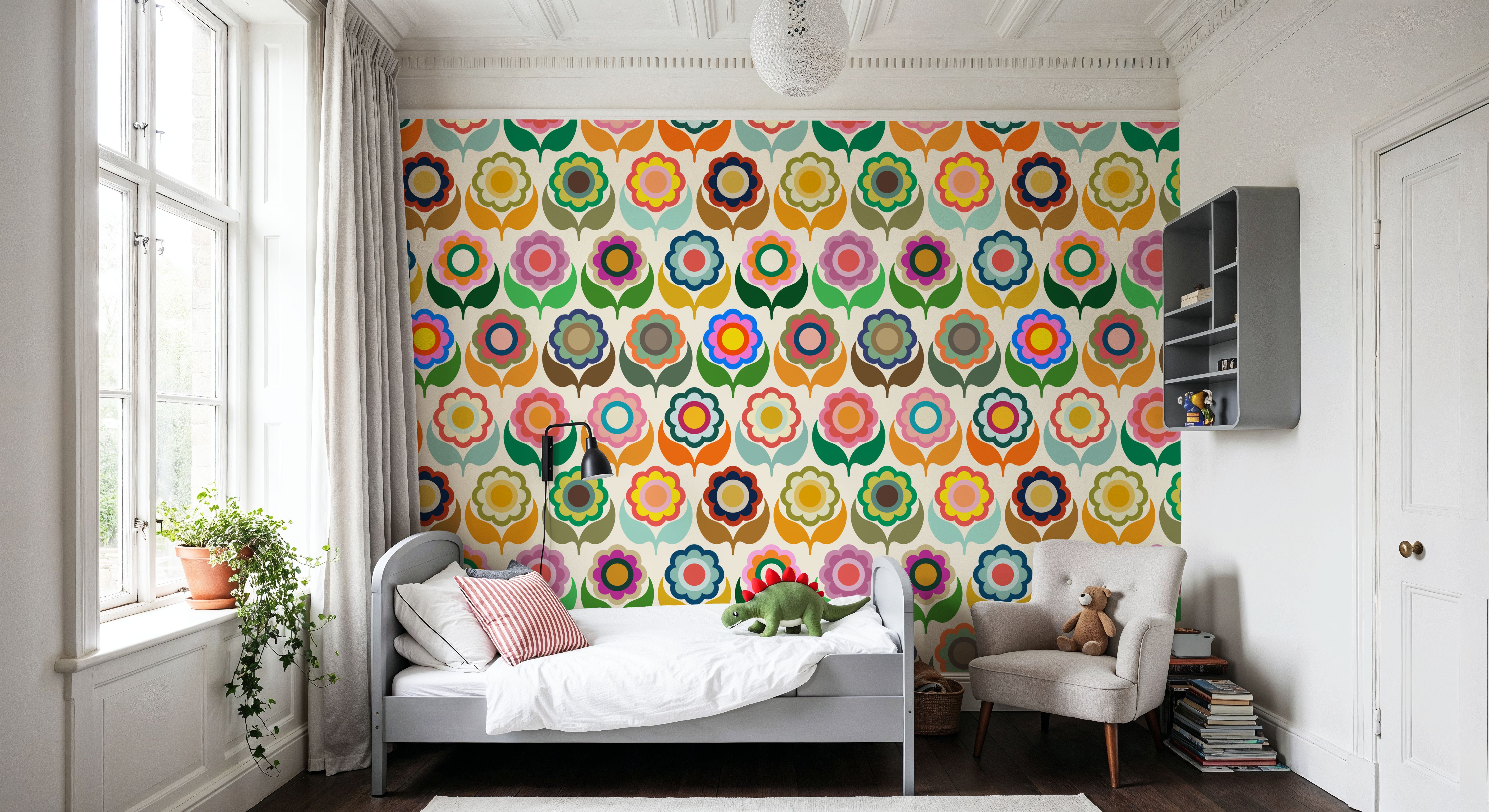 70's Fun Flowers, Multi