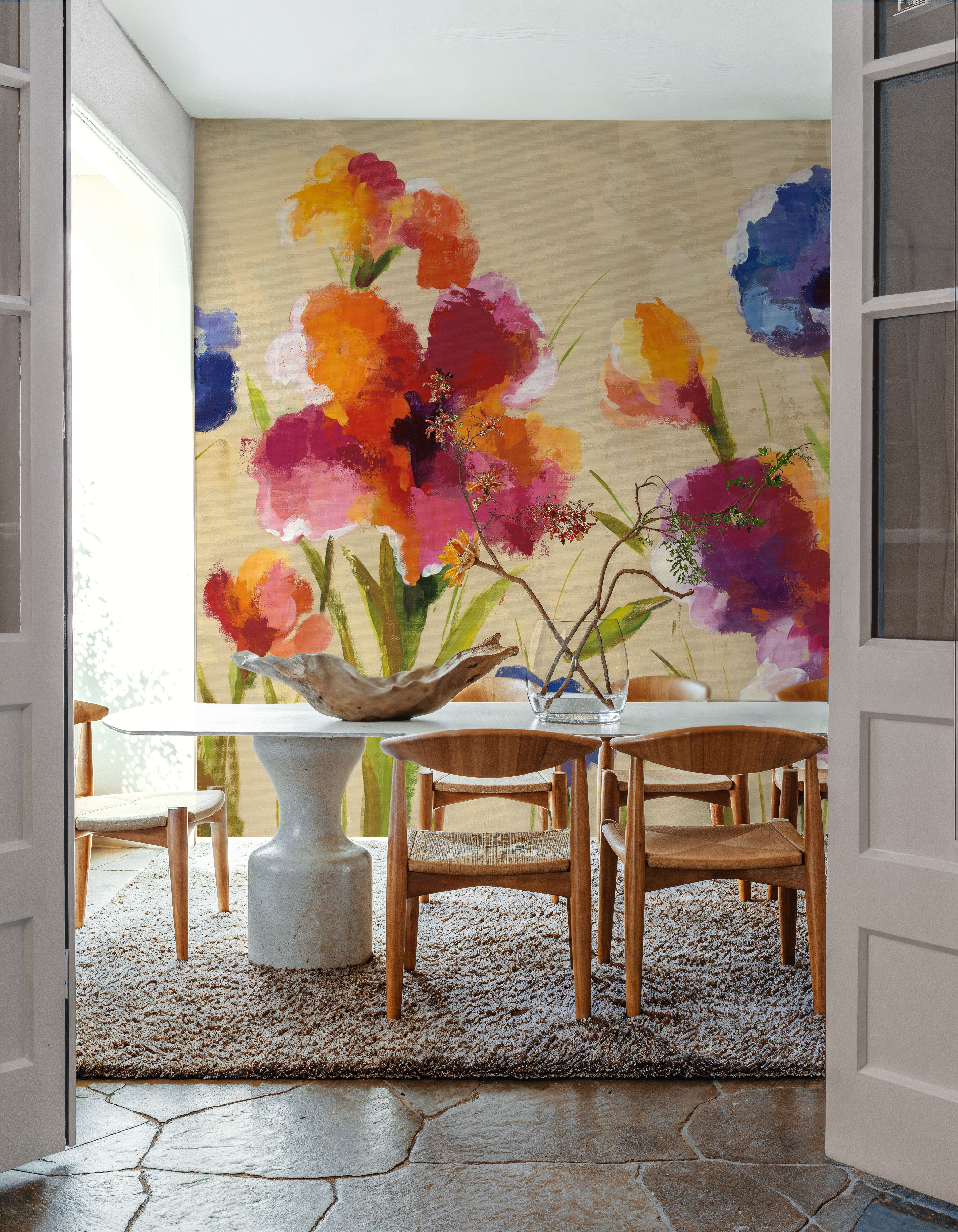 Bold Bright Flowers I