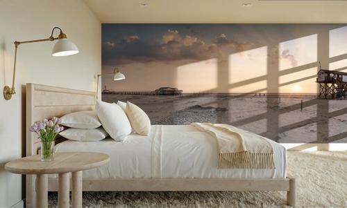 Stilt House Sunrise