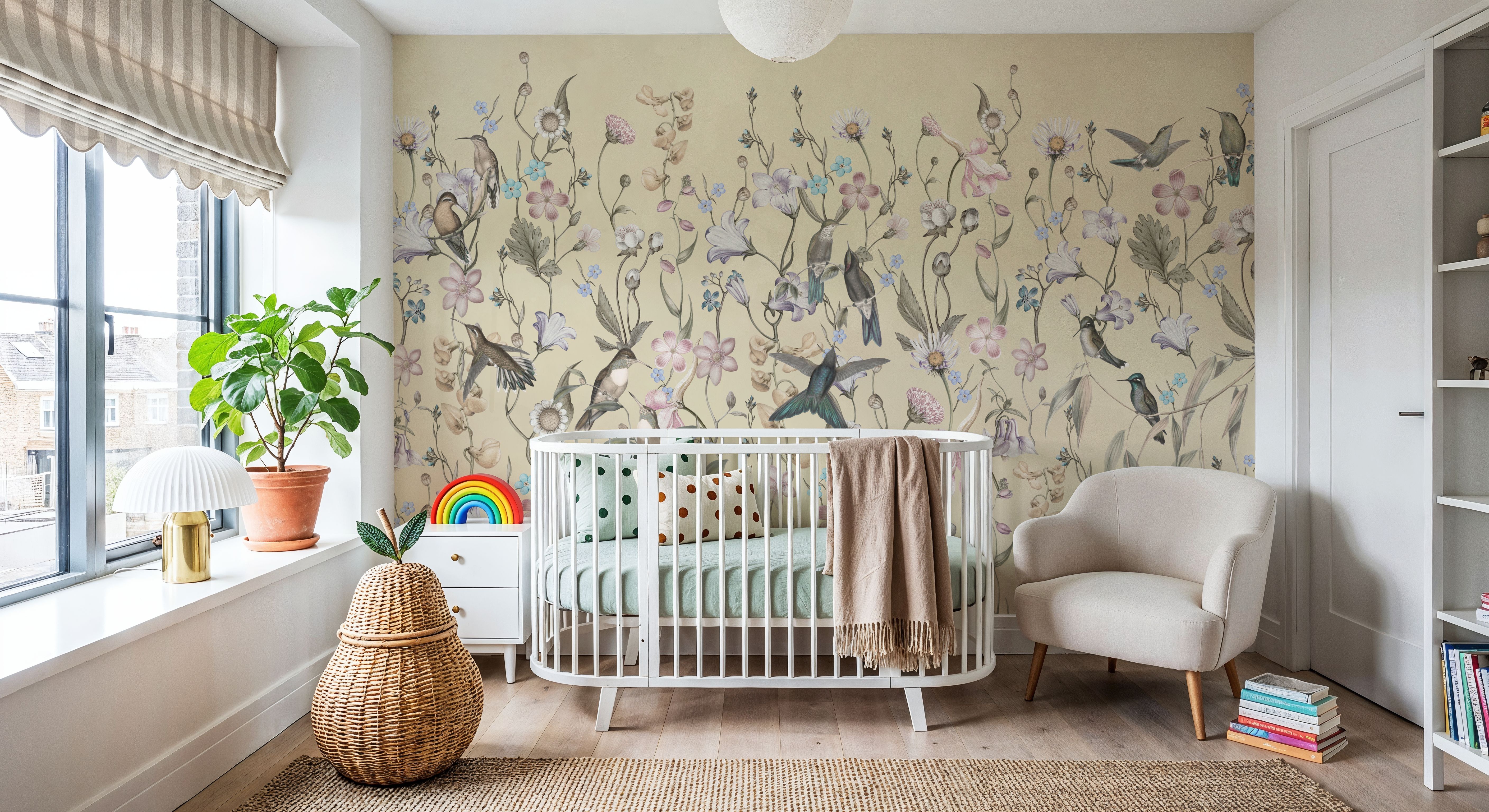 Bird Garden Light Yellow