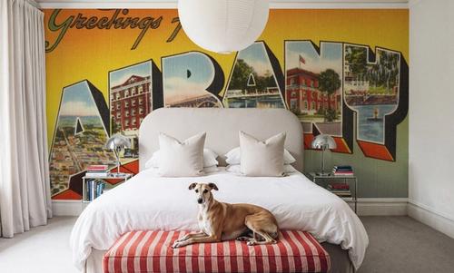 Greetings from Albany GA. - Screenprint Postcard