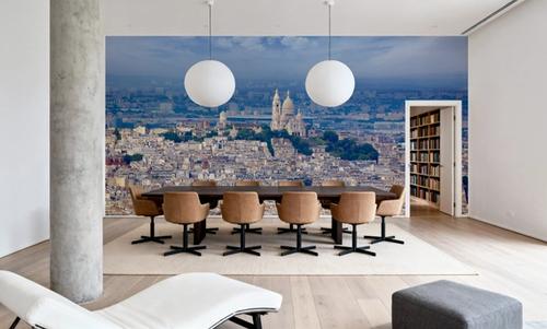 Paris Skyline and Sacre Coeur