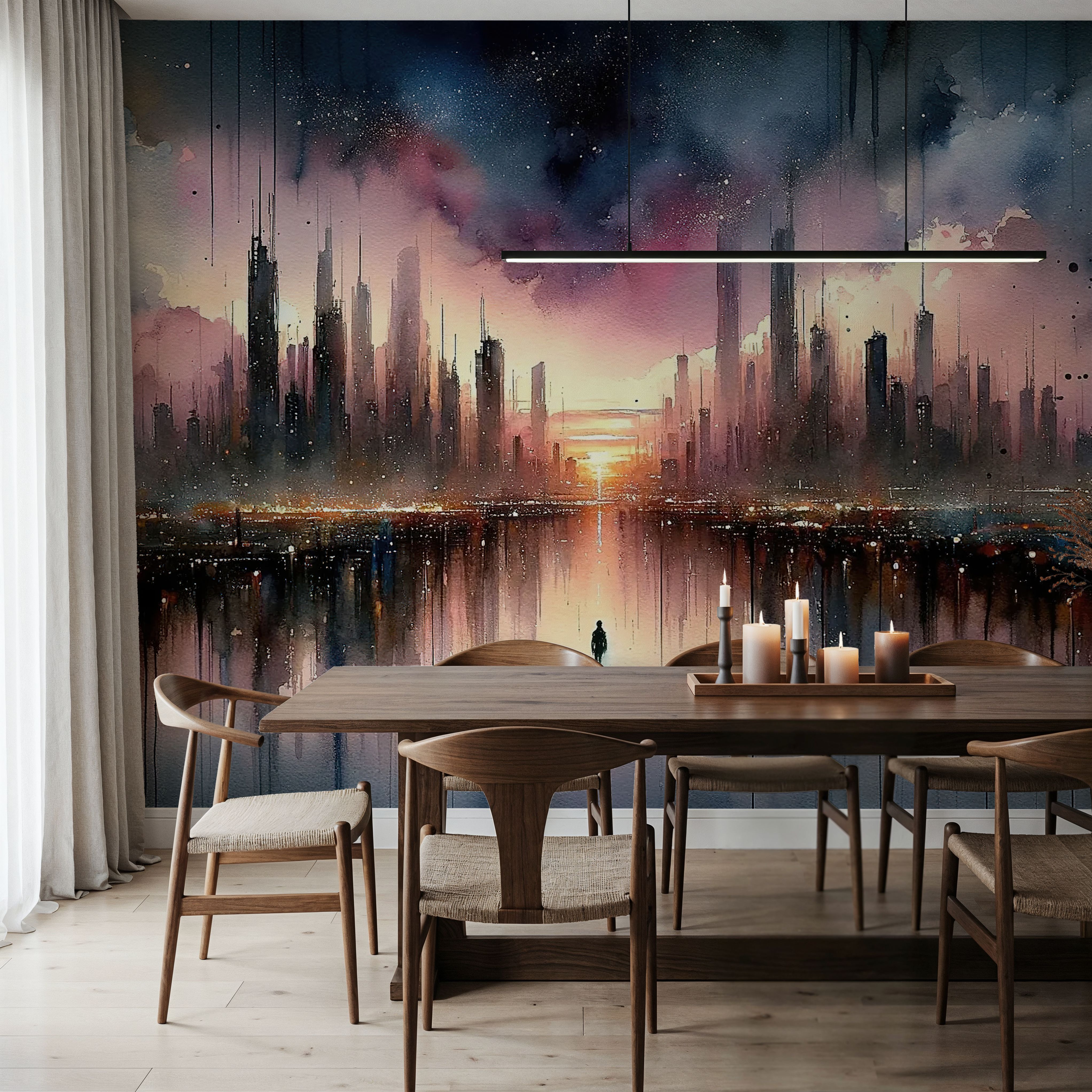 Dawn's Ephemeral Silhouette