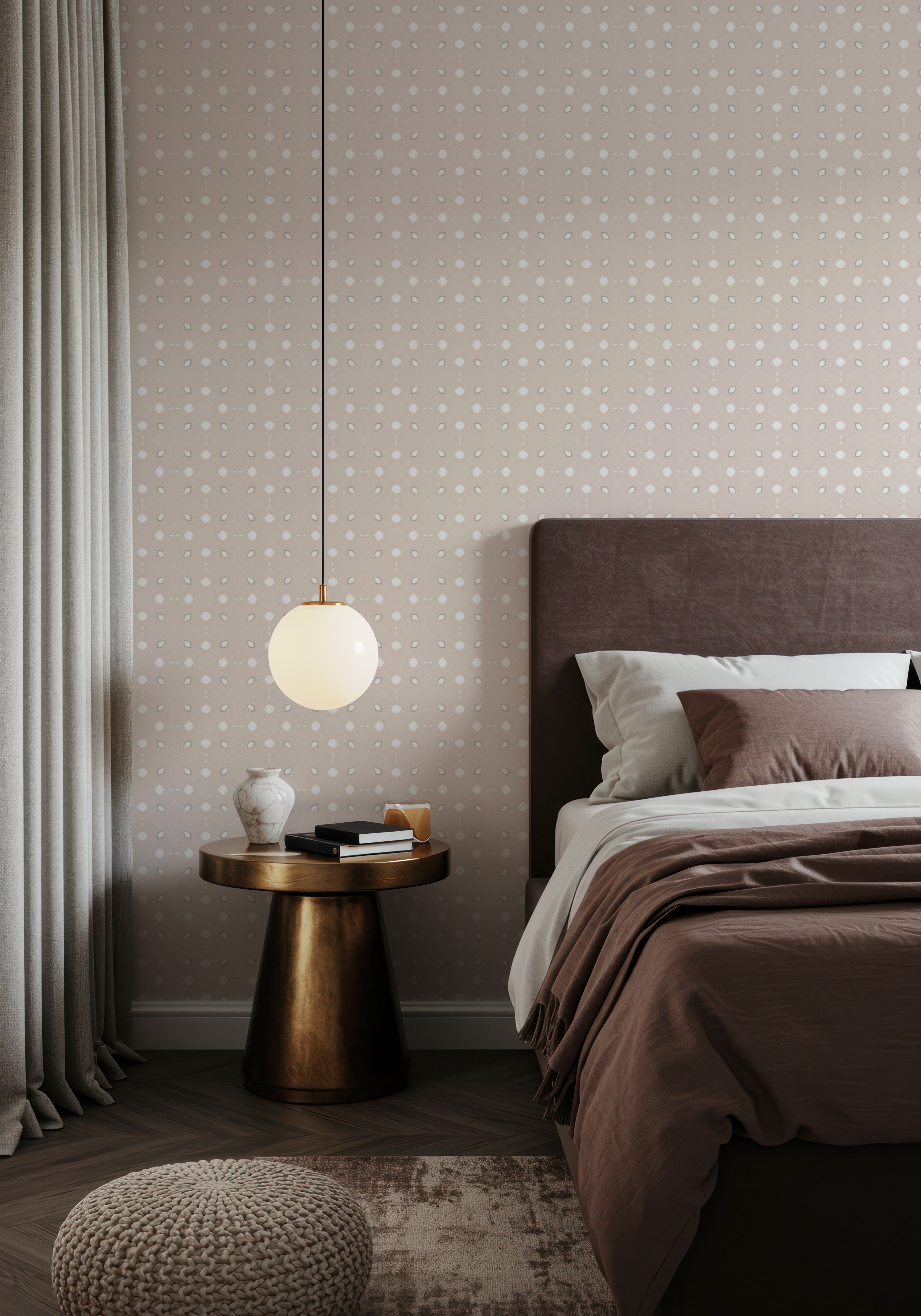 Zelij Stitches, Wallpaper