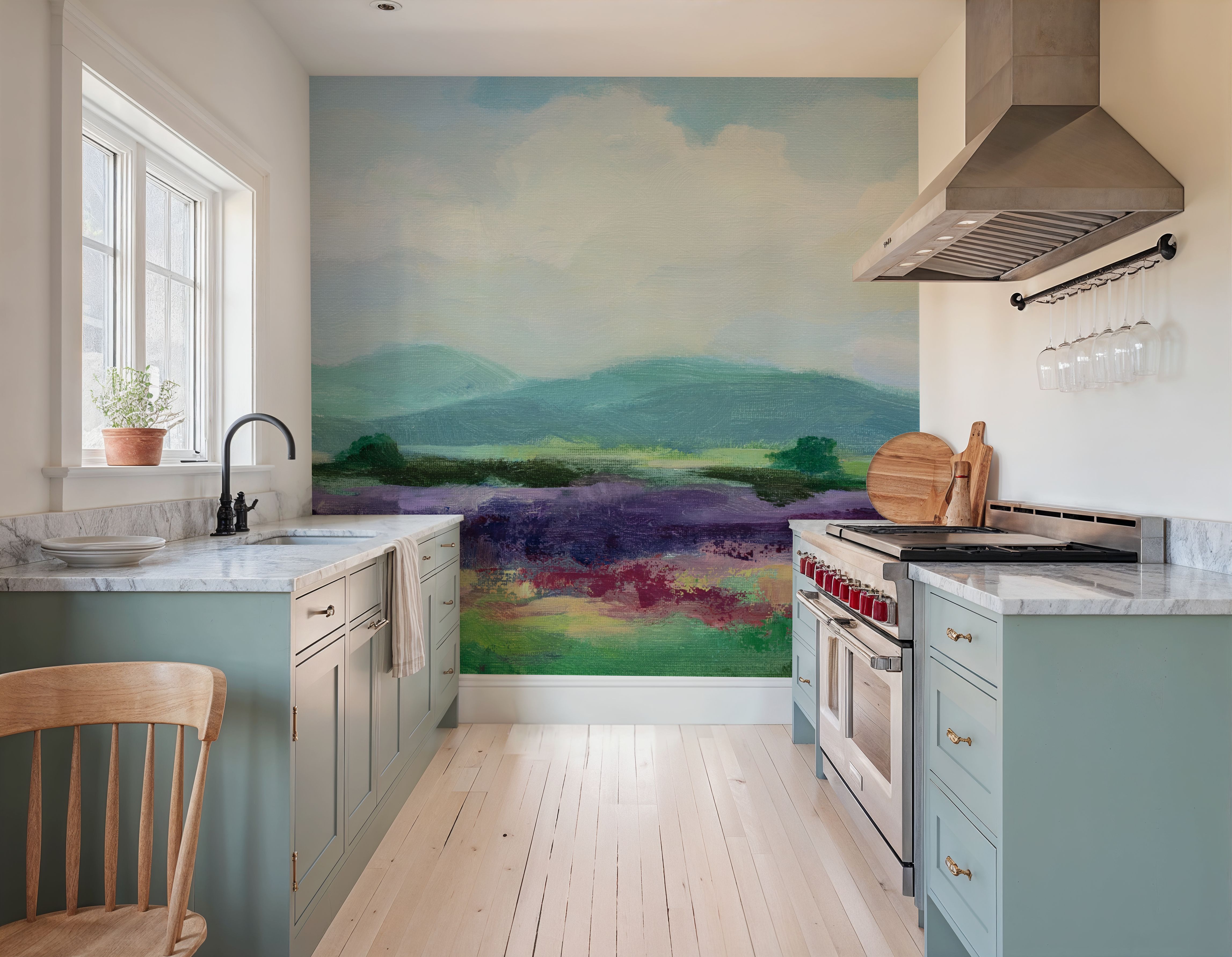 May Lavender Field I