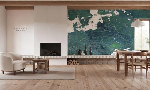 Europe Map Detailed - Nyla