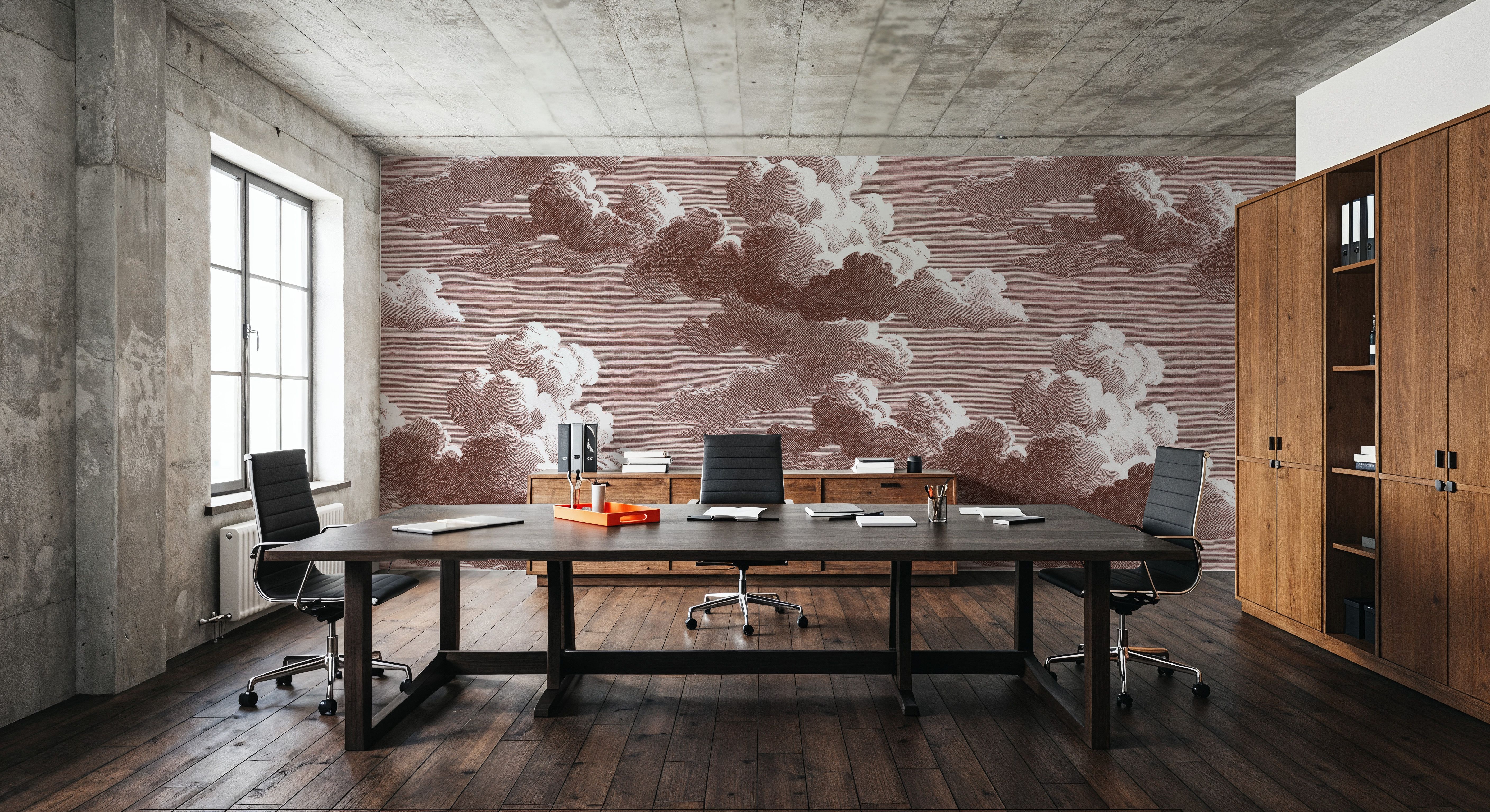 Intaglio Clouds, Chocolate