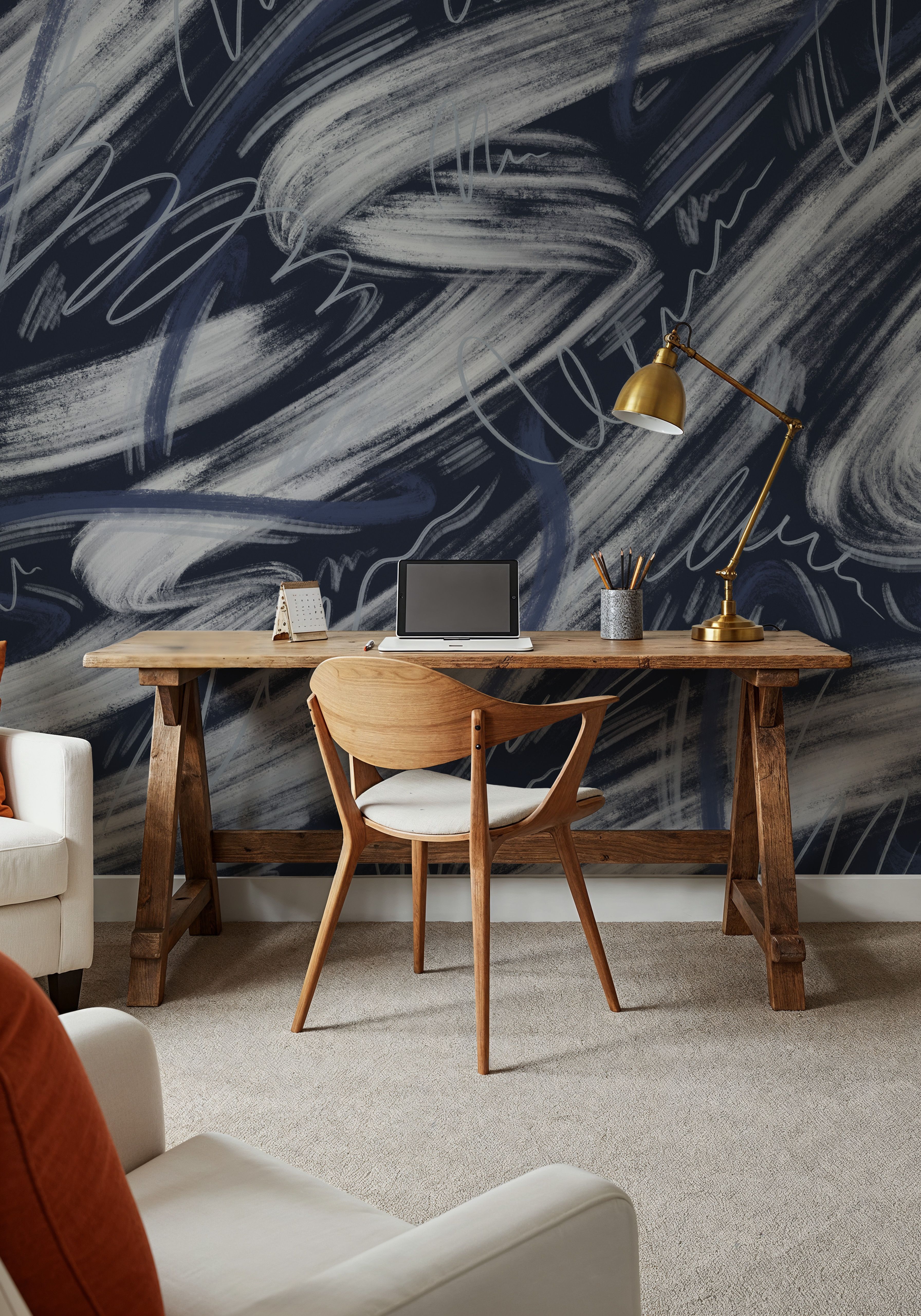 Scribble Flow, Blueberry