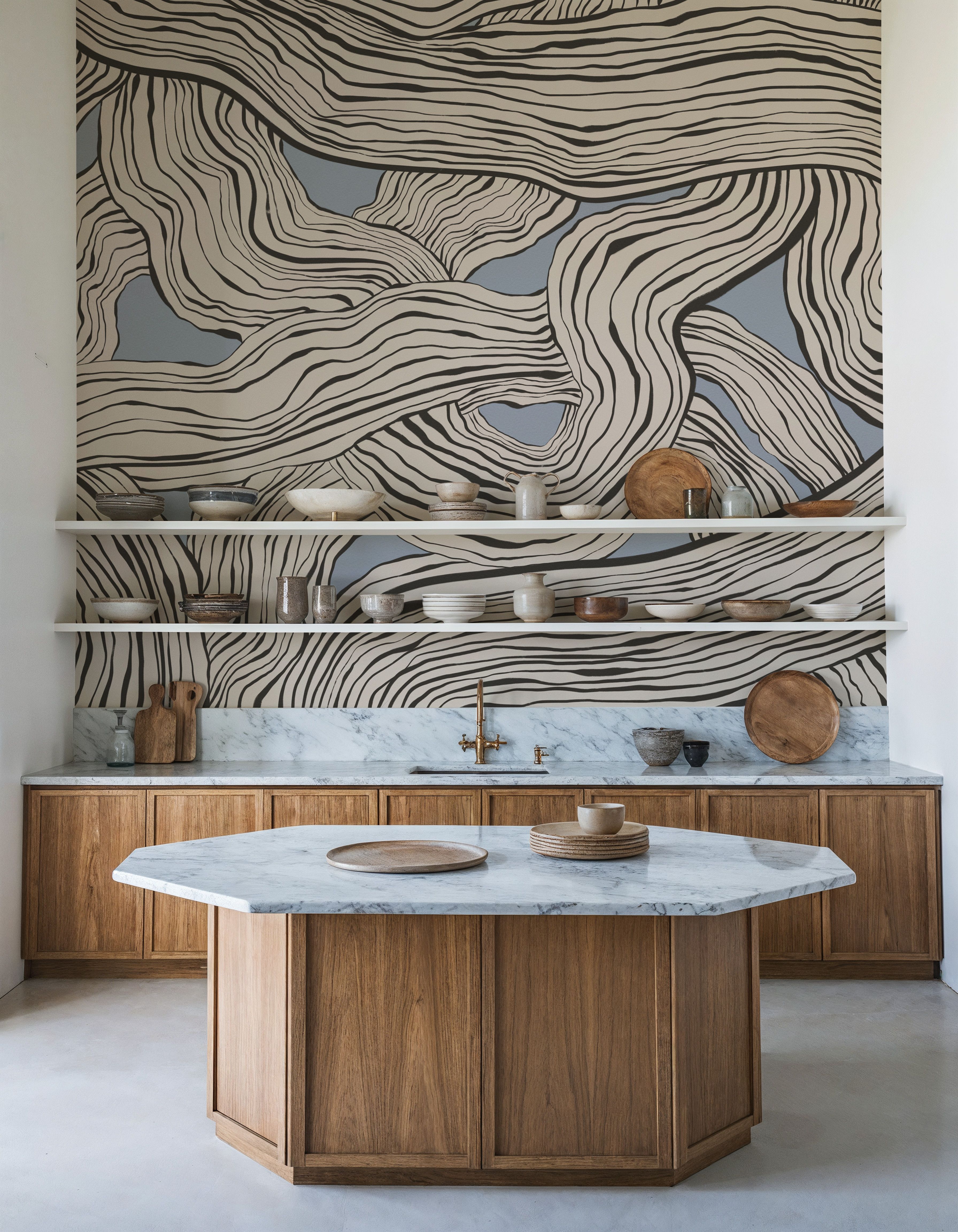 Weaves & Waves, Dusty Blue