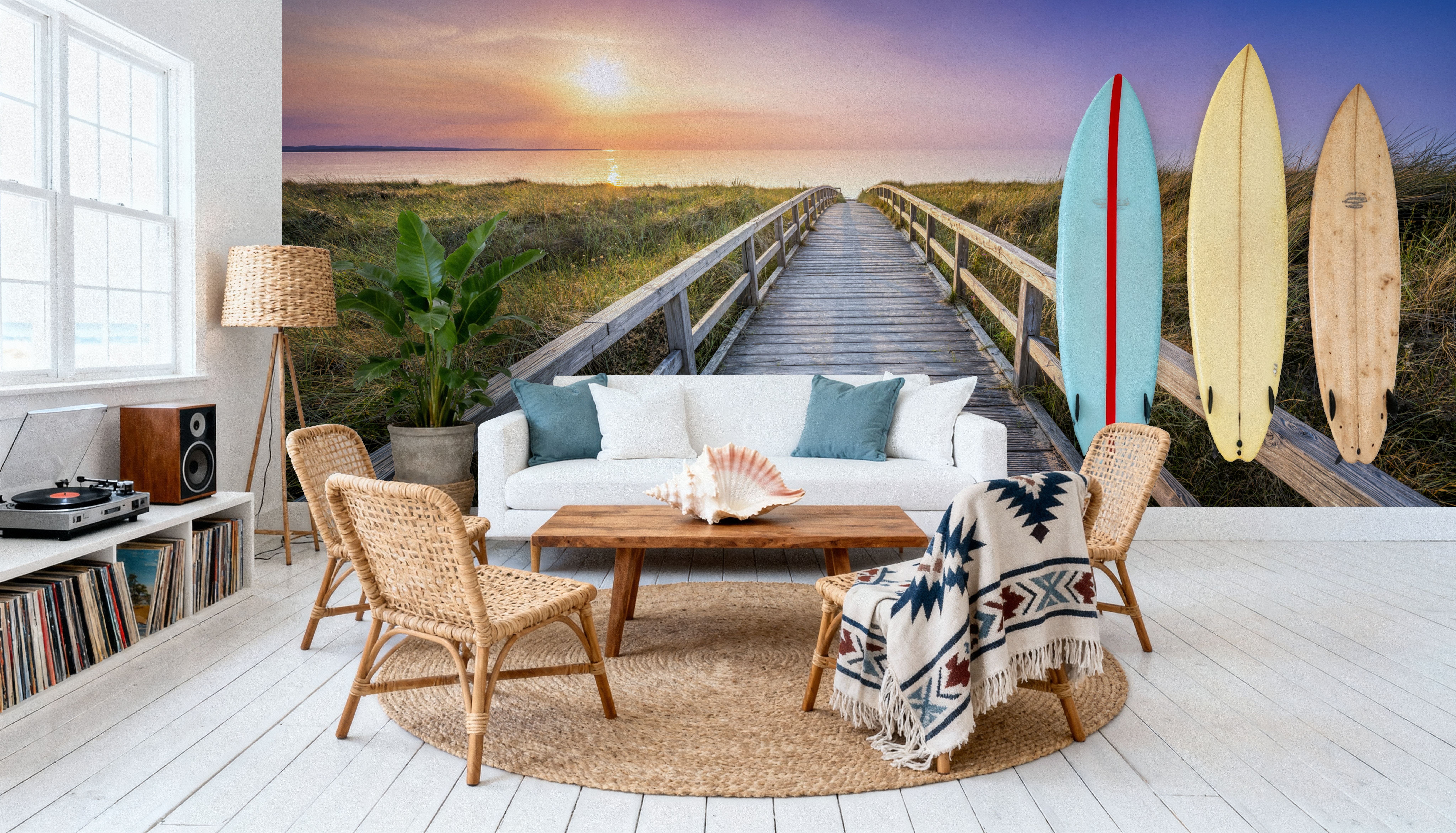 Baltic Boardwalk Pink