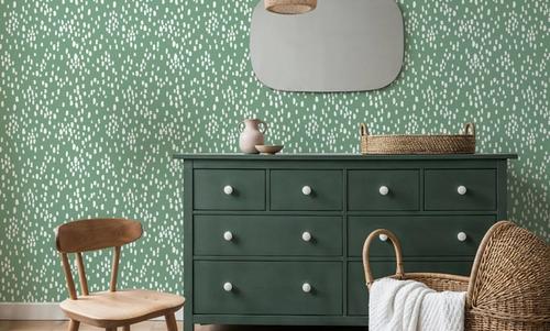 Paradise Rain Dark Green