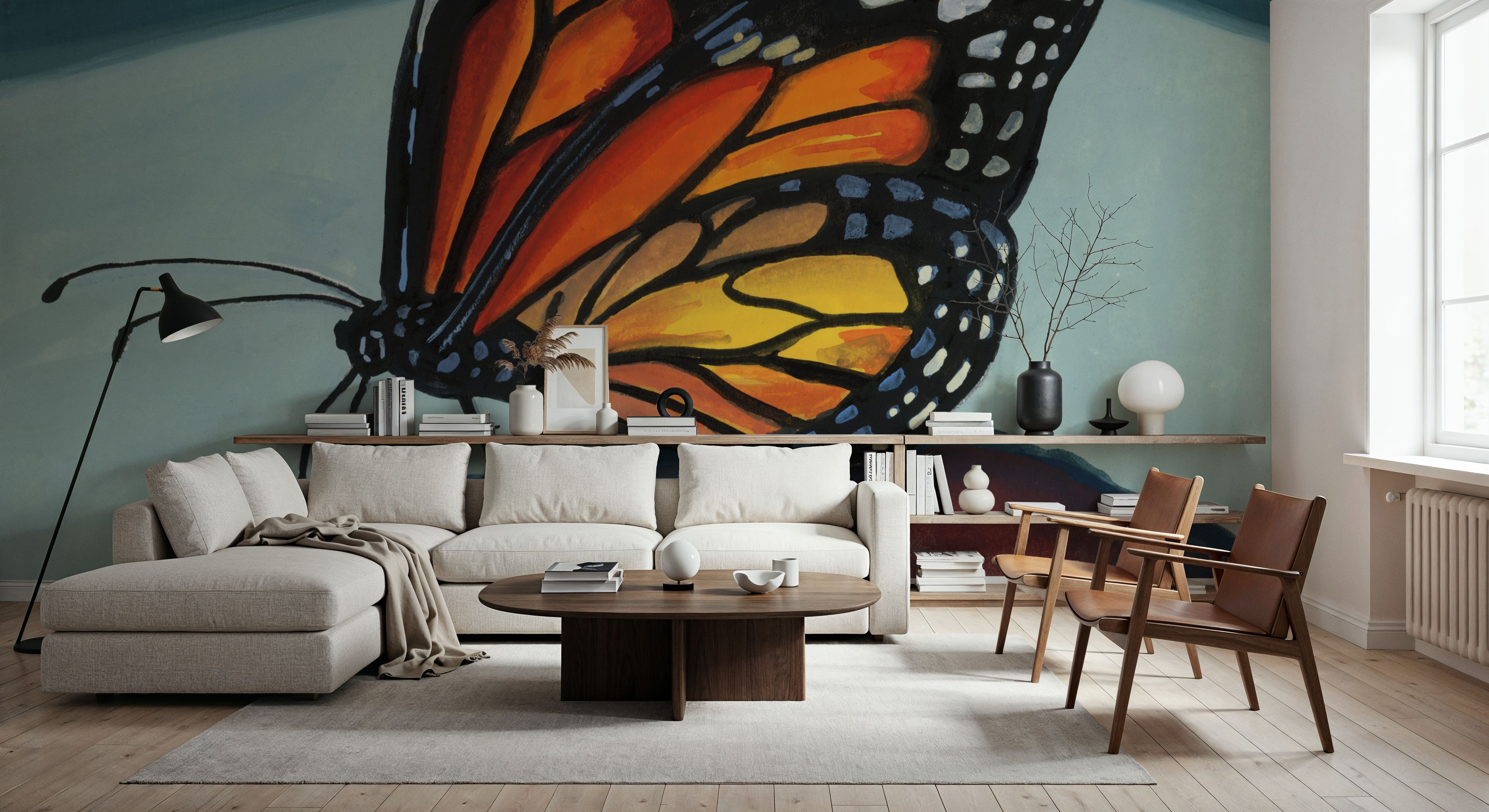 Shadow Study of a Butterfly