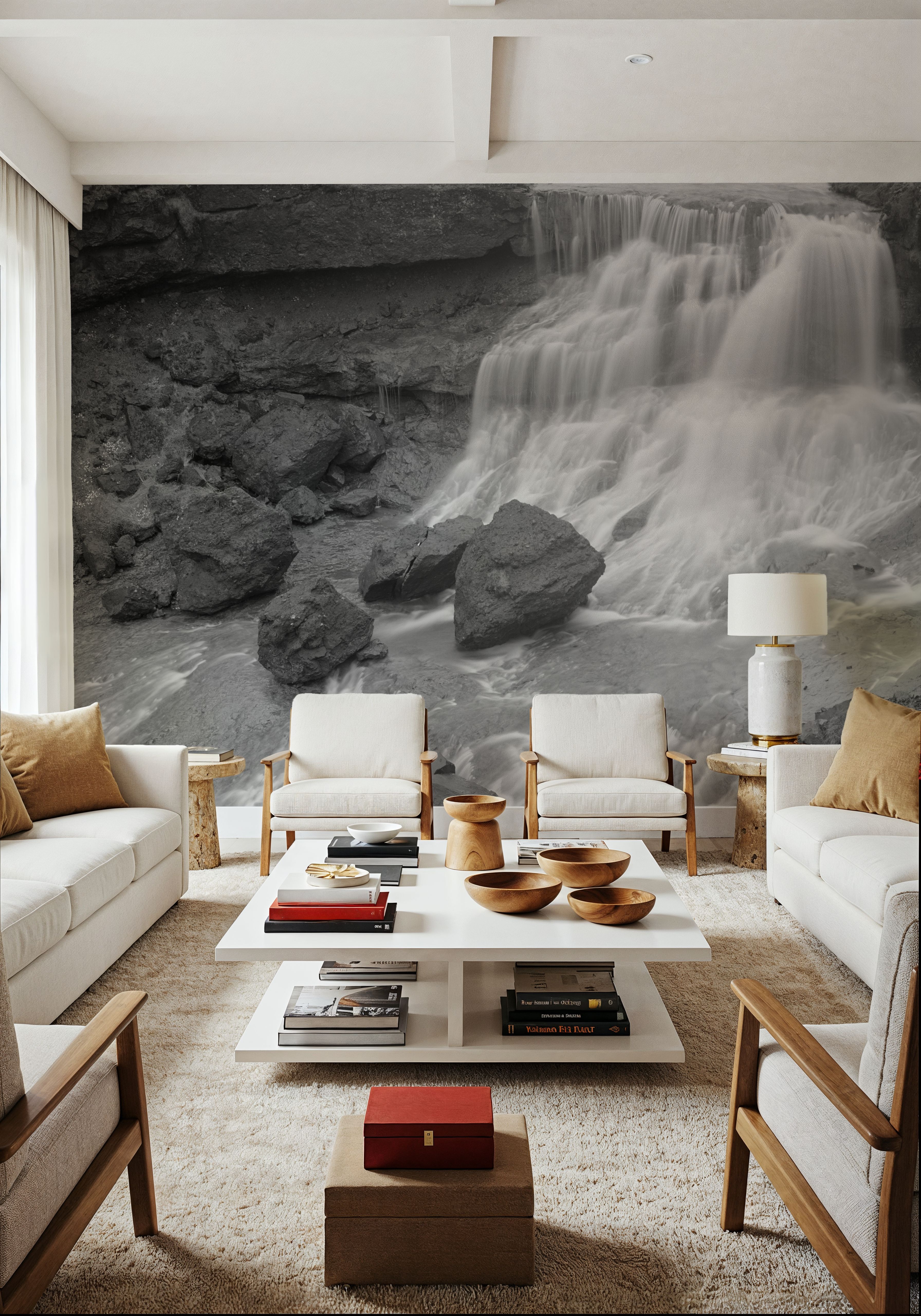 Waterfall along the Fjarthra River